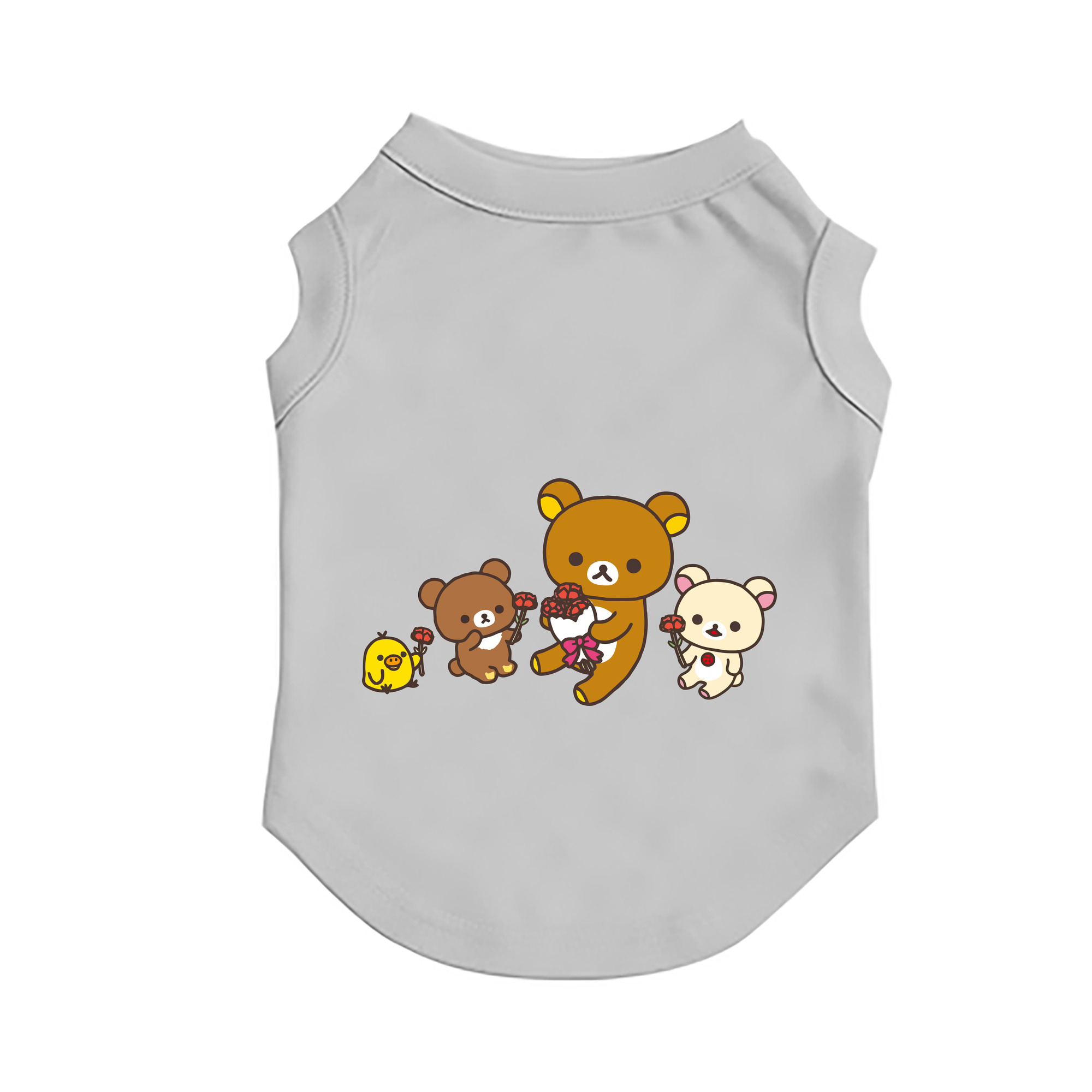 （画像用） リラックマ リラックマ キイロイトリ Rilakkuma Korilakkuma Kiiroitori ペット用ベスト