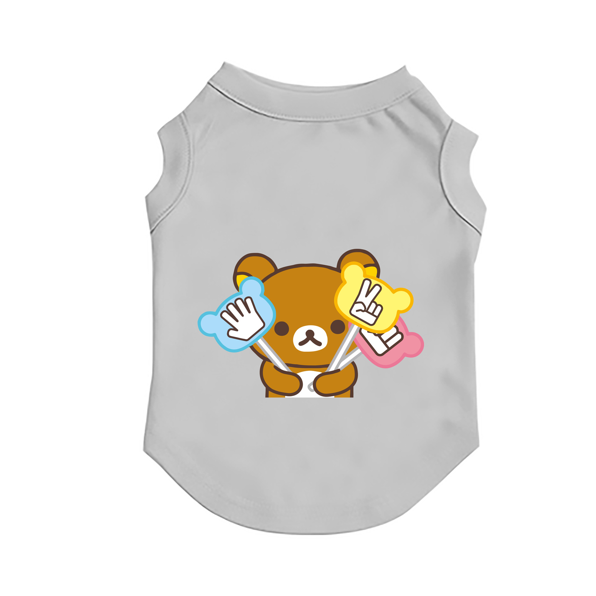 （画像用） リラックマ リラックマ キイロイトリ Rilakkuma Korilakkuma Kiiroitori ペット用ベスト
