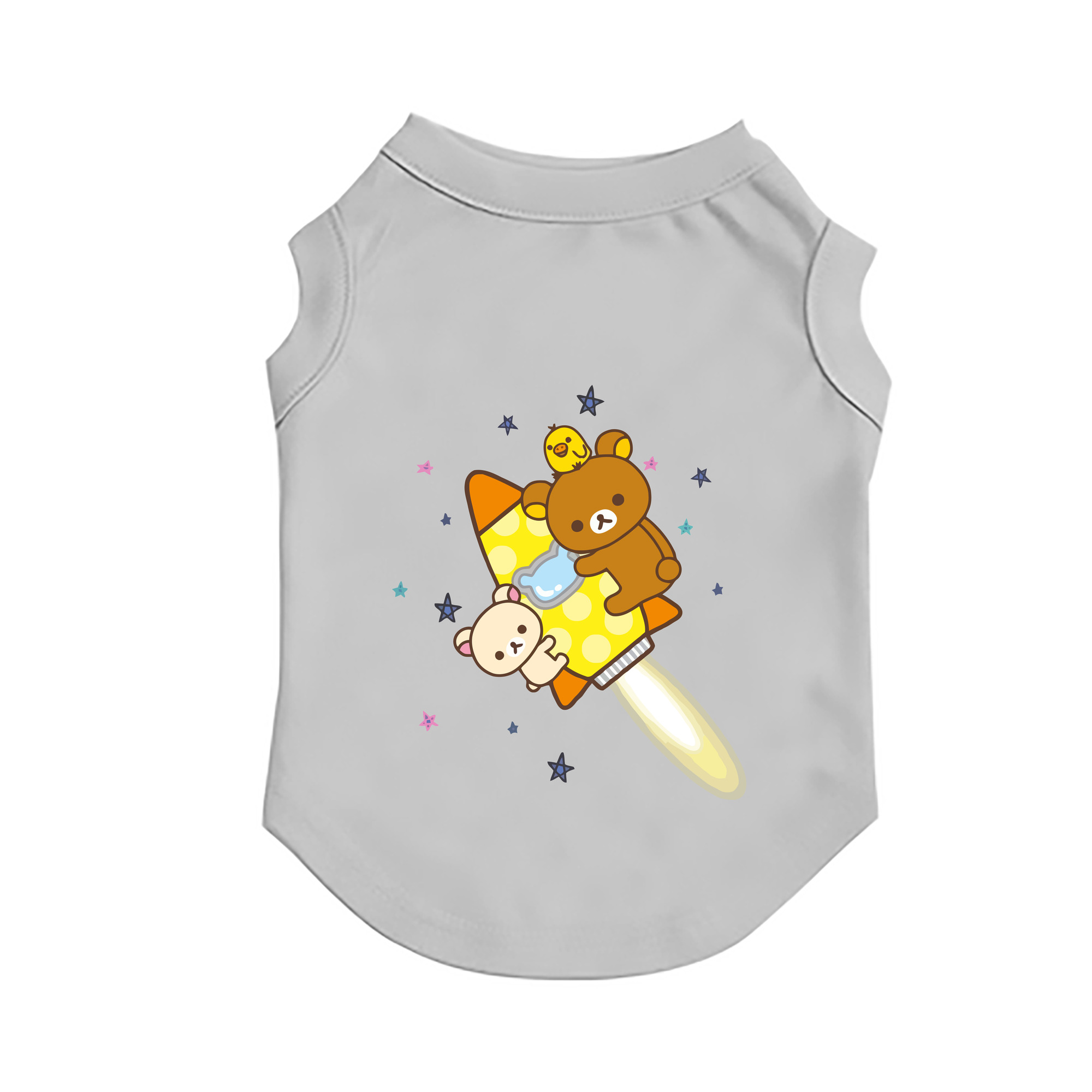 （画像用） リラックマ リラックマ キイロイトリ Rilakkuma Korilakkuma Kiiroitori ペット用ベスト