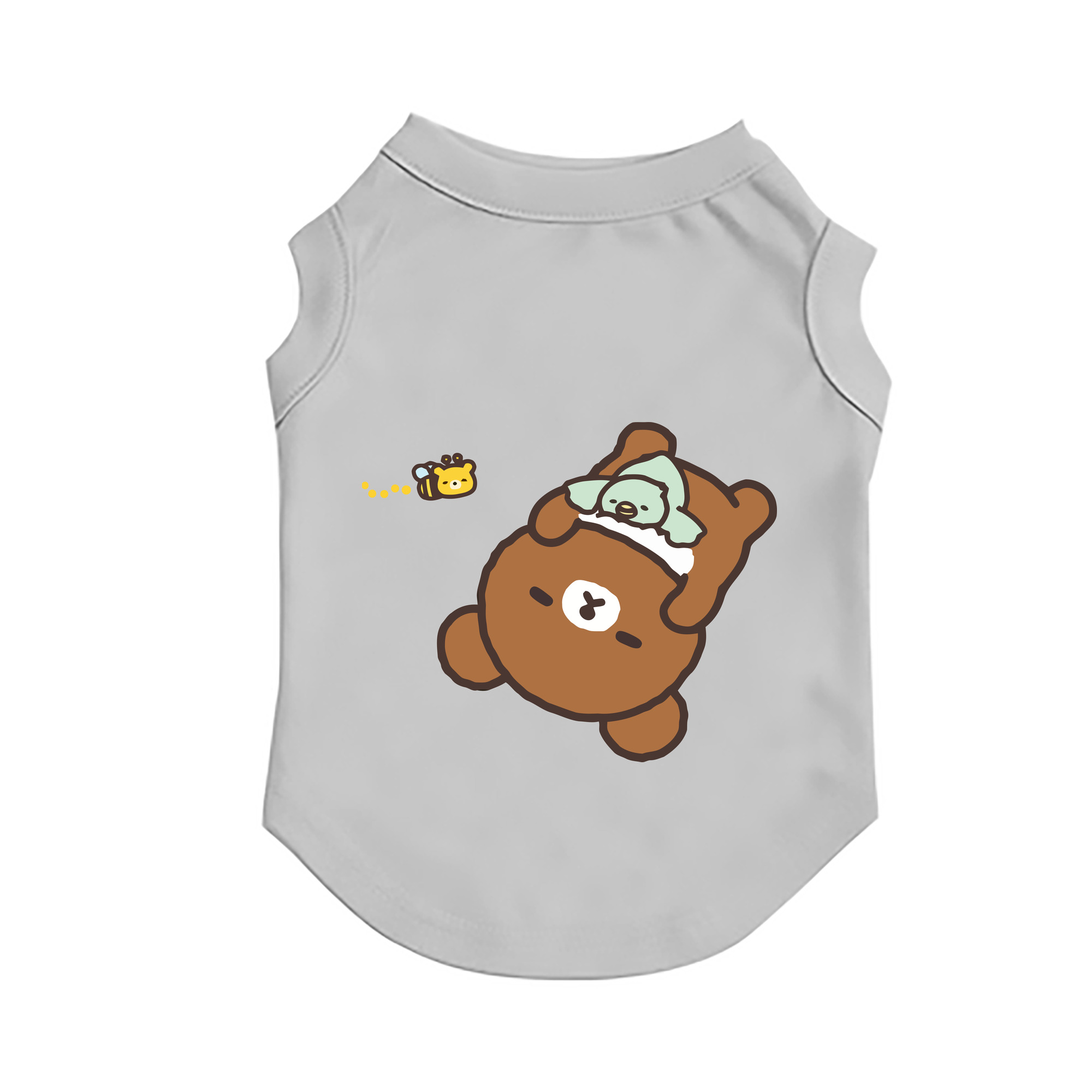 （画像用） リラックマ リラックマ キイロイトリ Rilakkuma Korilakkuma Kiiroitori ペット用ベスト