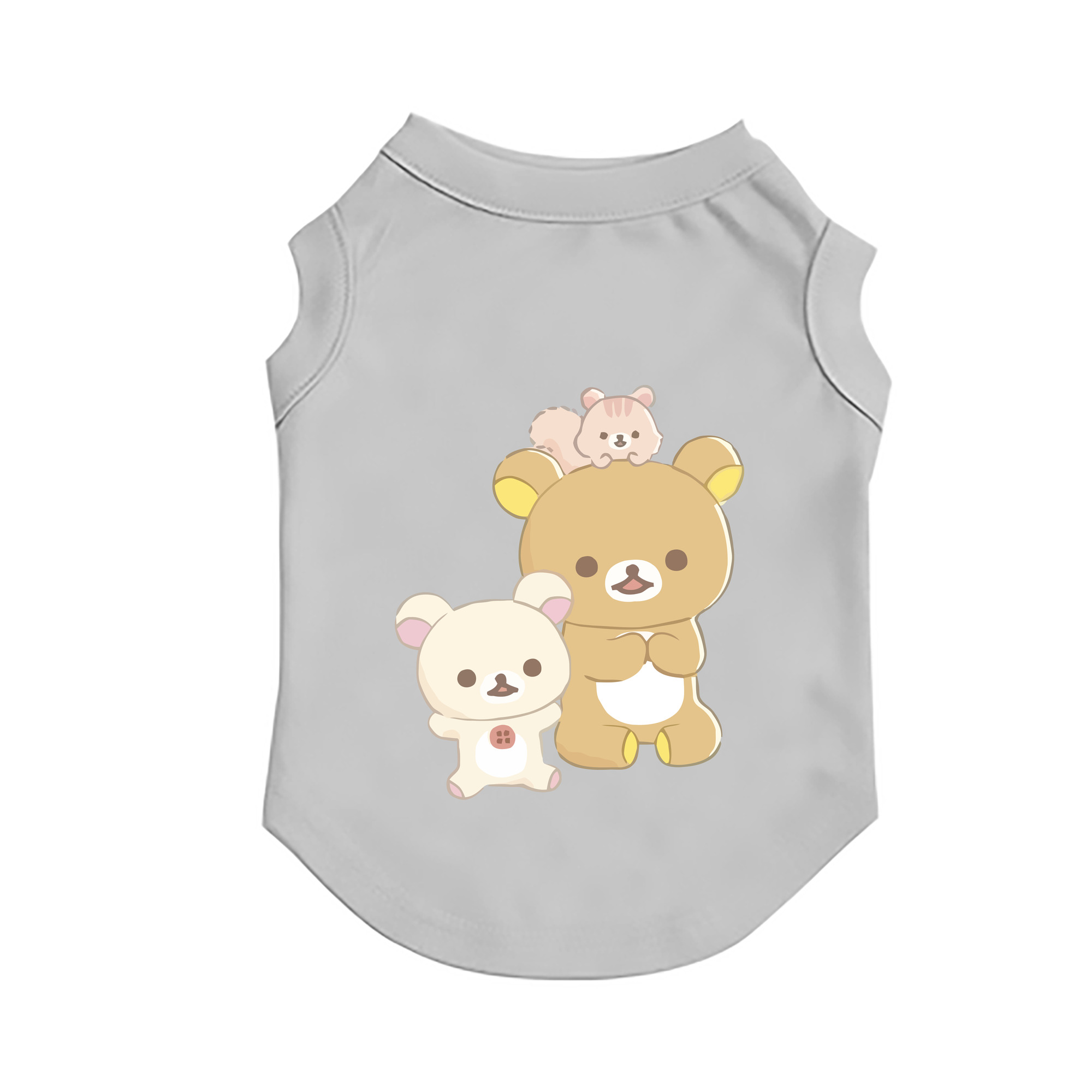 （画像用） リラックマ リラックマ キイロイトリ Rilakkuma Korilakkuma Kiiroitori ペット用ベスト