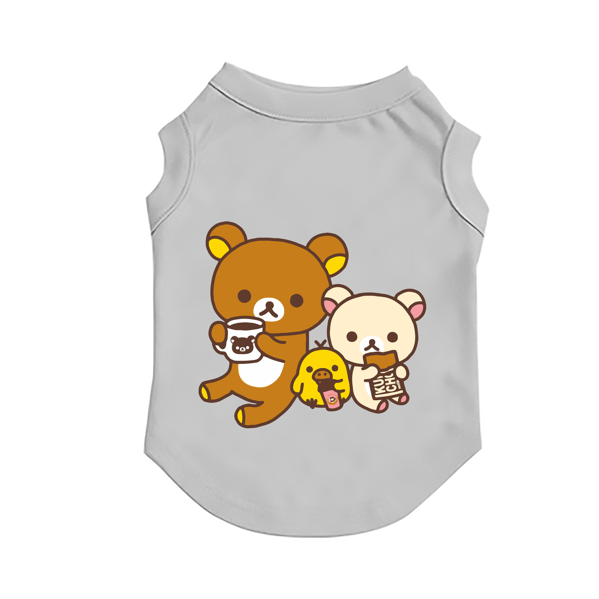 （画像用） リラックマ リラックマ キイロイトリ Rilakkuma Korilakkuma Kiiroitori ペット用ベスト