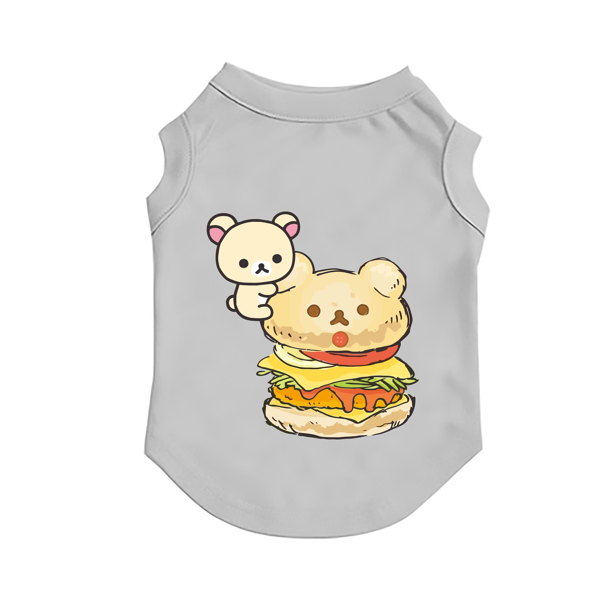 （画像用） リラックマ リラックマ キイロイトリ Rilakkuma Korilakkuma Kiiroitori ペット用ベスト