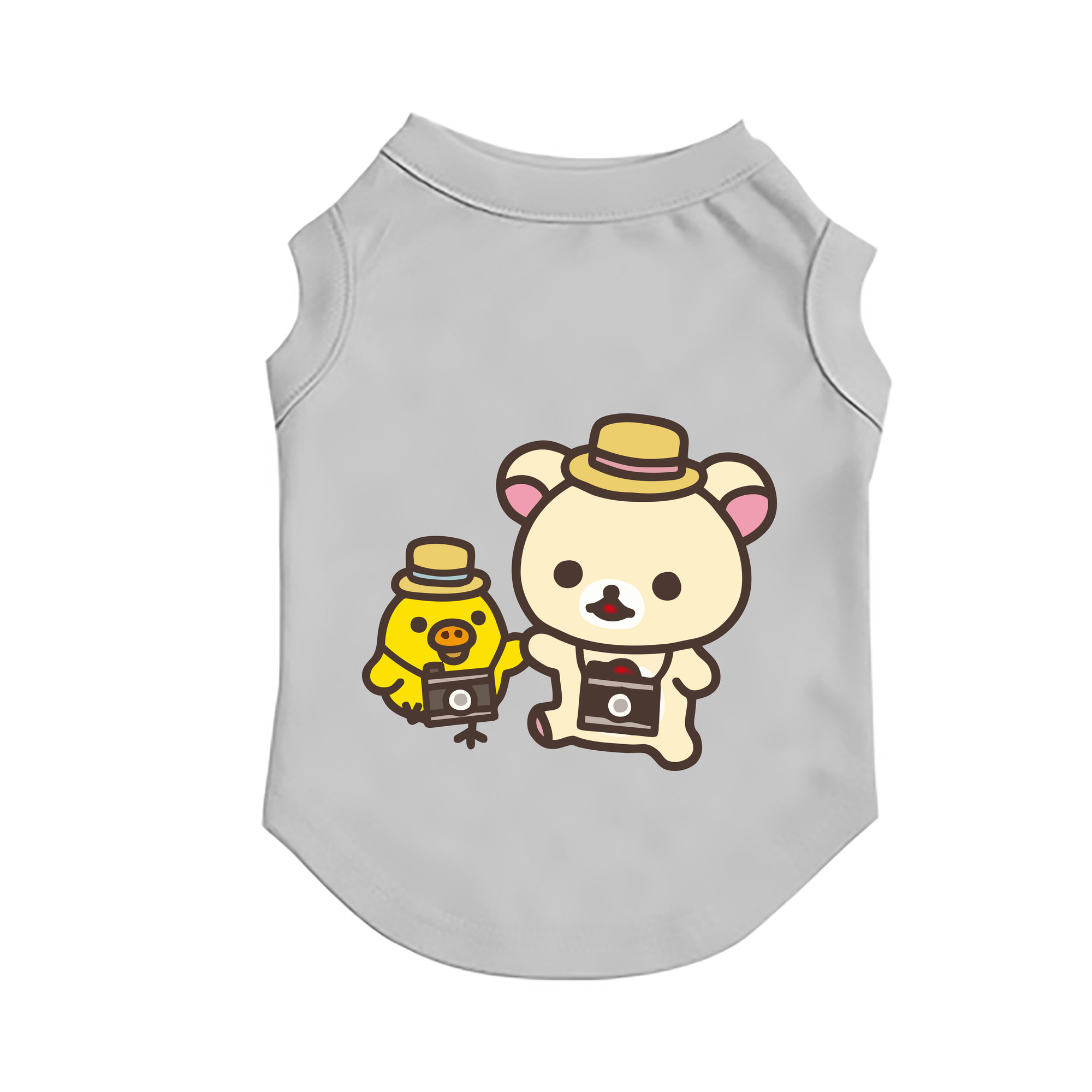 （画像用） リラックマ リラックマ キイロイトリ Rilakkuma Korilakkuma Kiiroitori ペット用ベスト