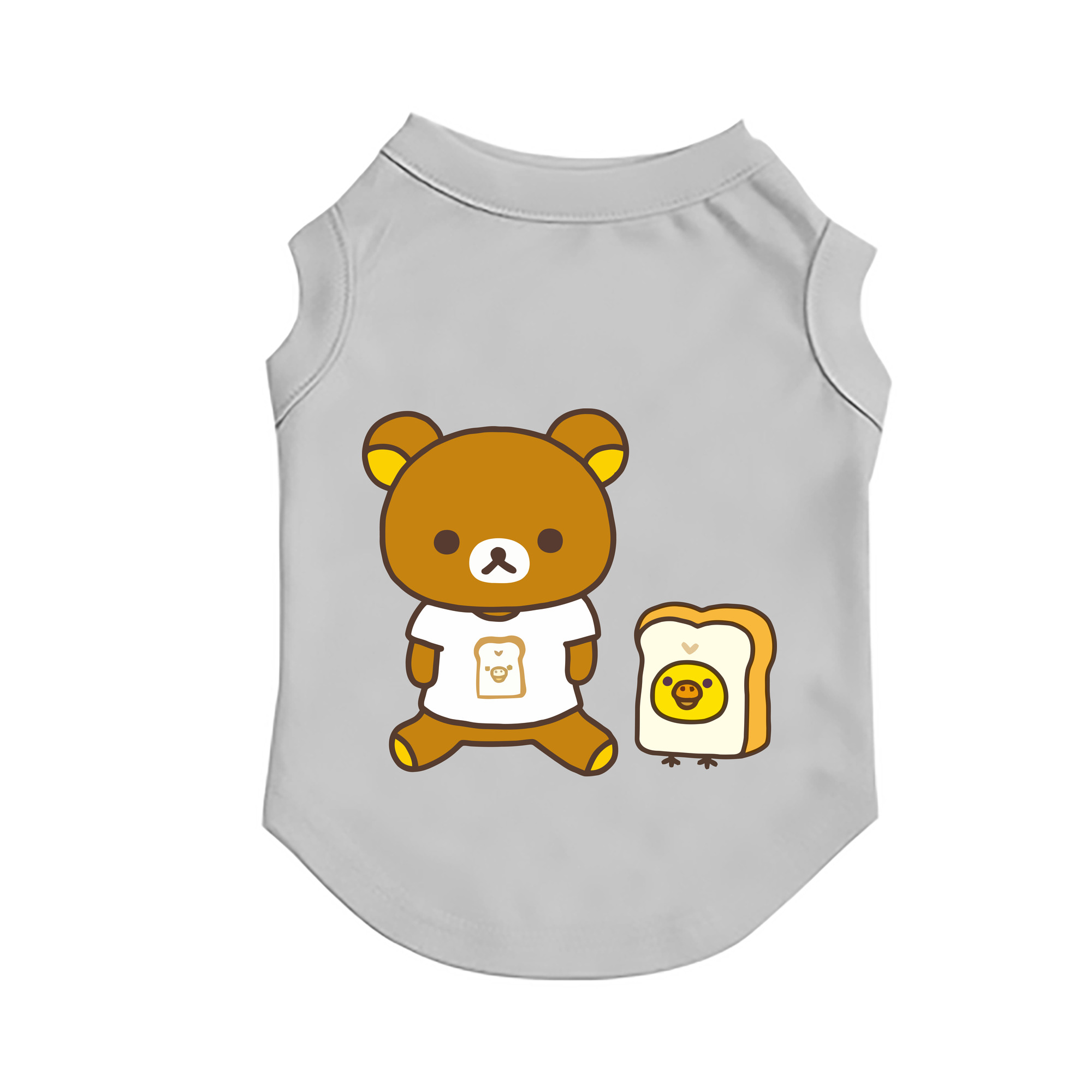 （画像用） リラックマ リラックマ キイロイトリ Rilakkuma Korilakkuma Kiiroitori ペット用ベスト
