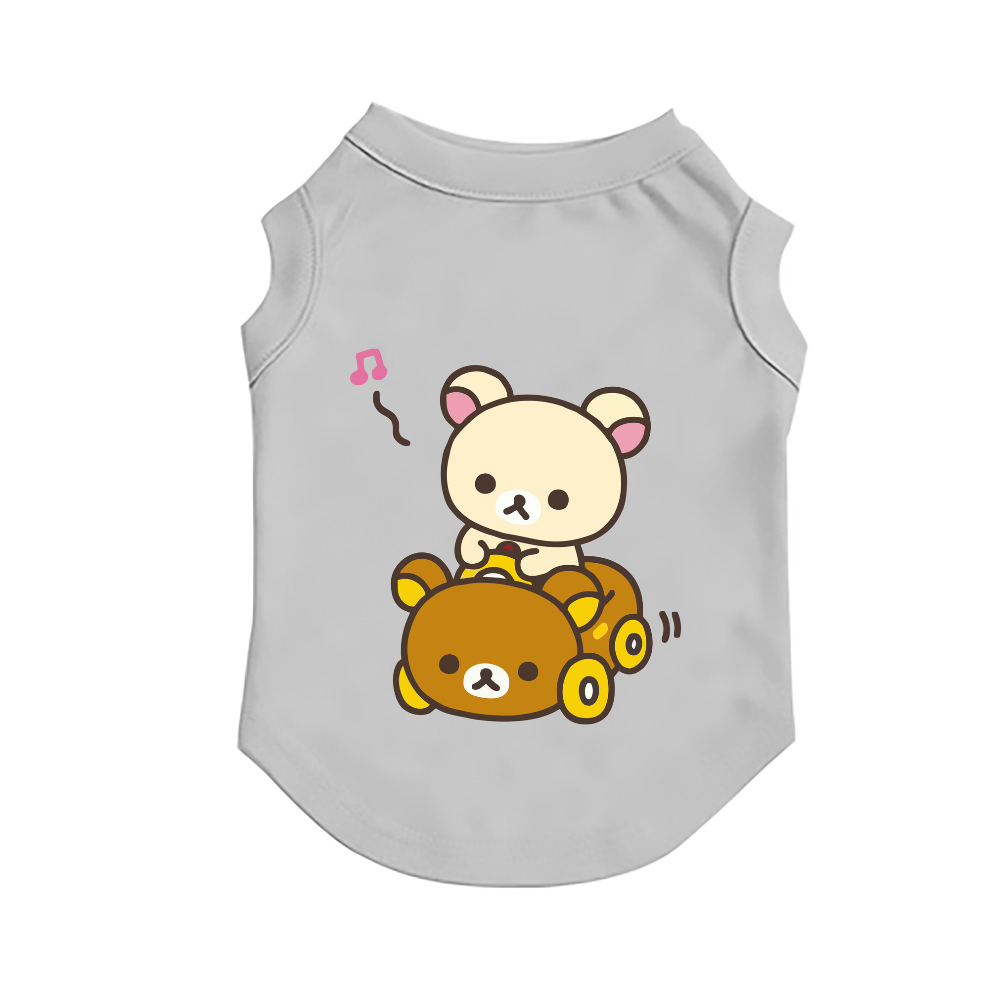 （画像用） リラックマ リラックマ キイロイトリ Rilakkuma Korilakkuma Kiiroitori ペット用ベスト