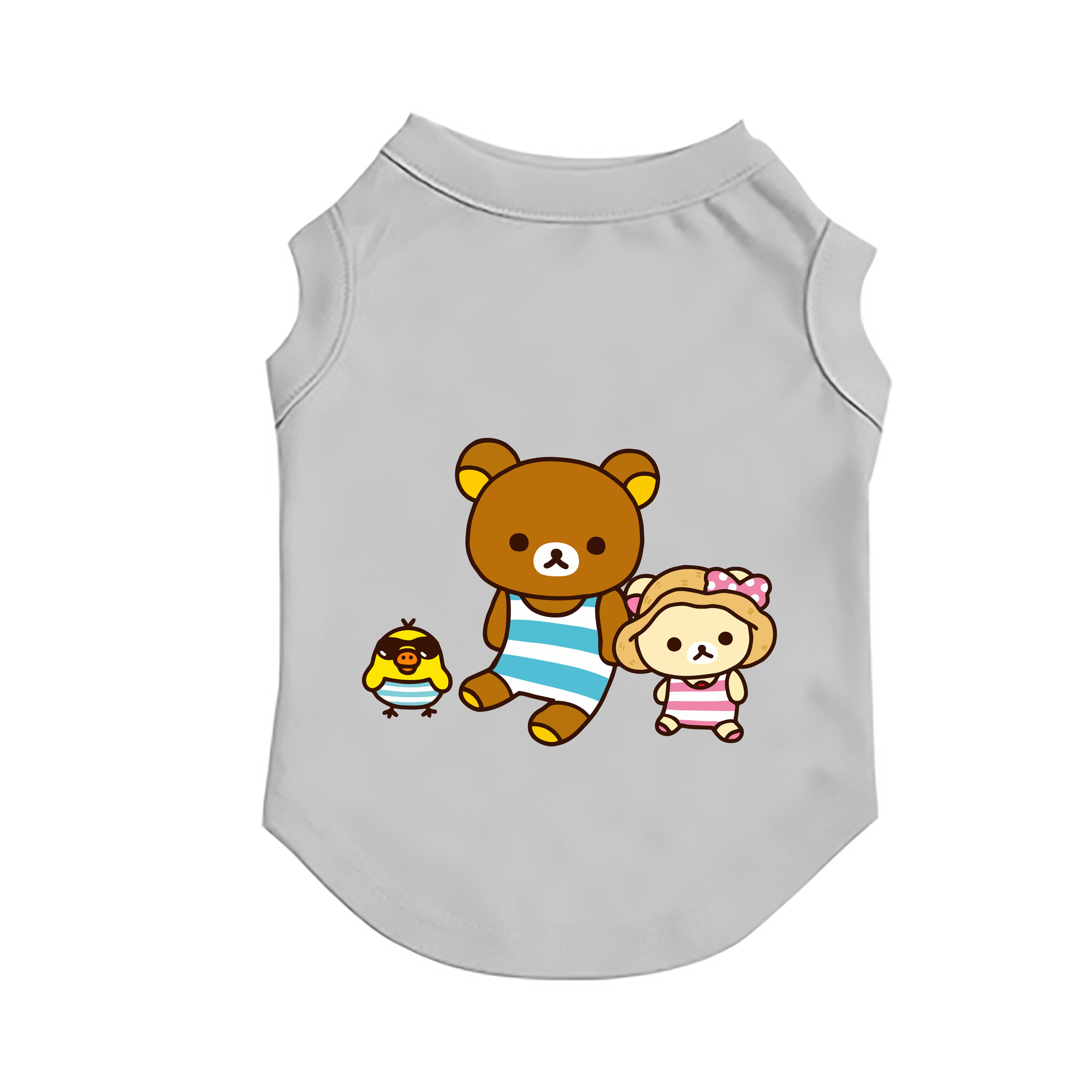 （画像用） リラックマ リラックマ キイロイトリ Rilakkuma Korilakkuma Kiiroitori ペット用ベスト