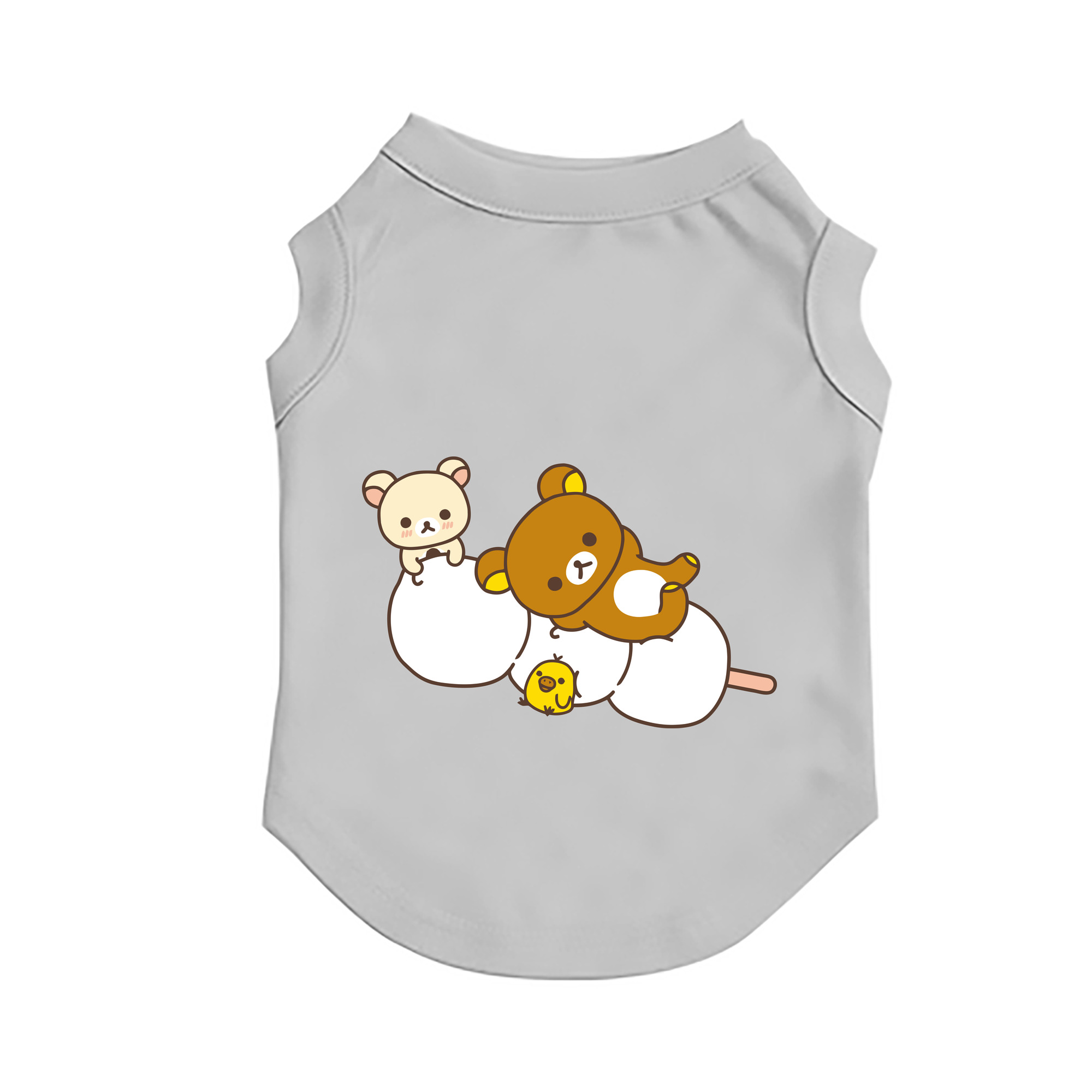 （画像用） リラックマ リラックマ キイロイトリ Rilakkuma Korilakkuma Kiiroitori ペット用ベスト