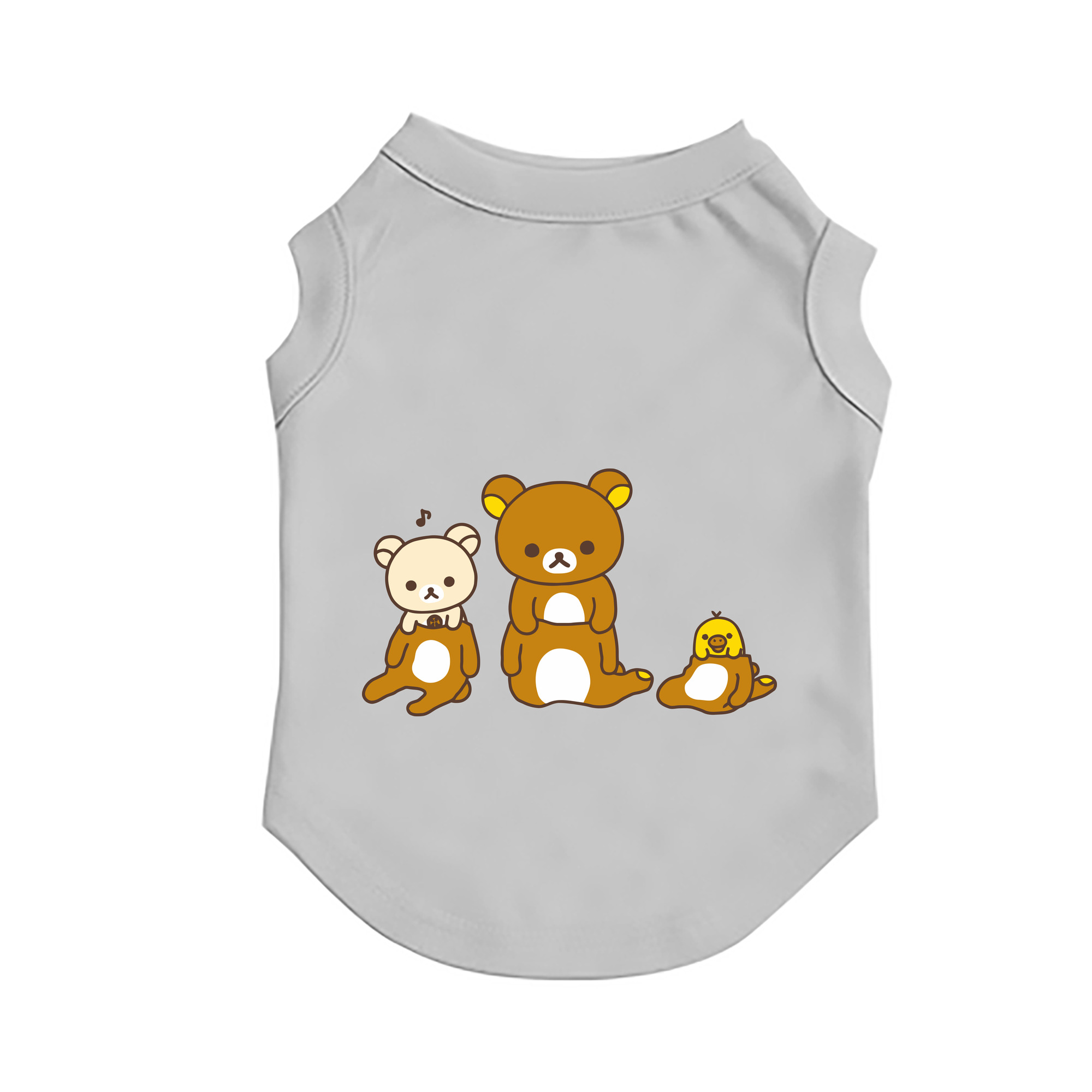 （画像用） リラックマ リラックマ キイロイトリ Rilakkuma Korilakkuma Kiiroitori ペット用ベスト