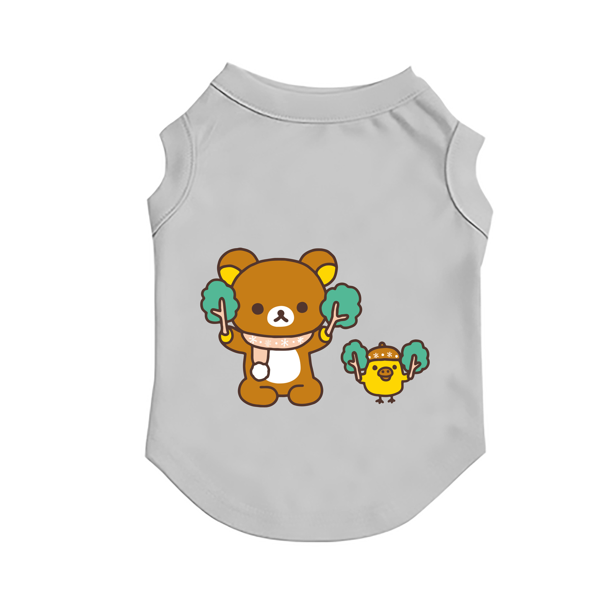 （画像用） リラックマ リラックマ キイロイトリ Rilakkuma Korilakkuma Kiiroitori ペット用ベスト