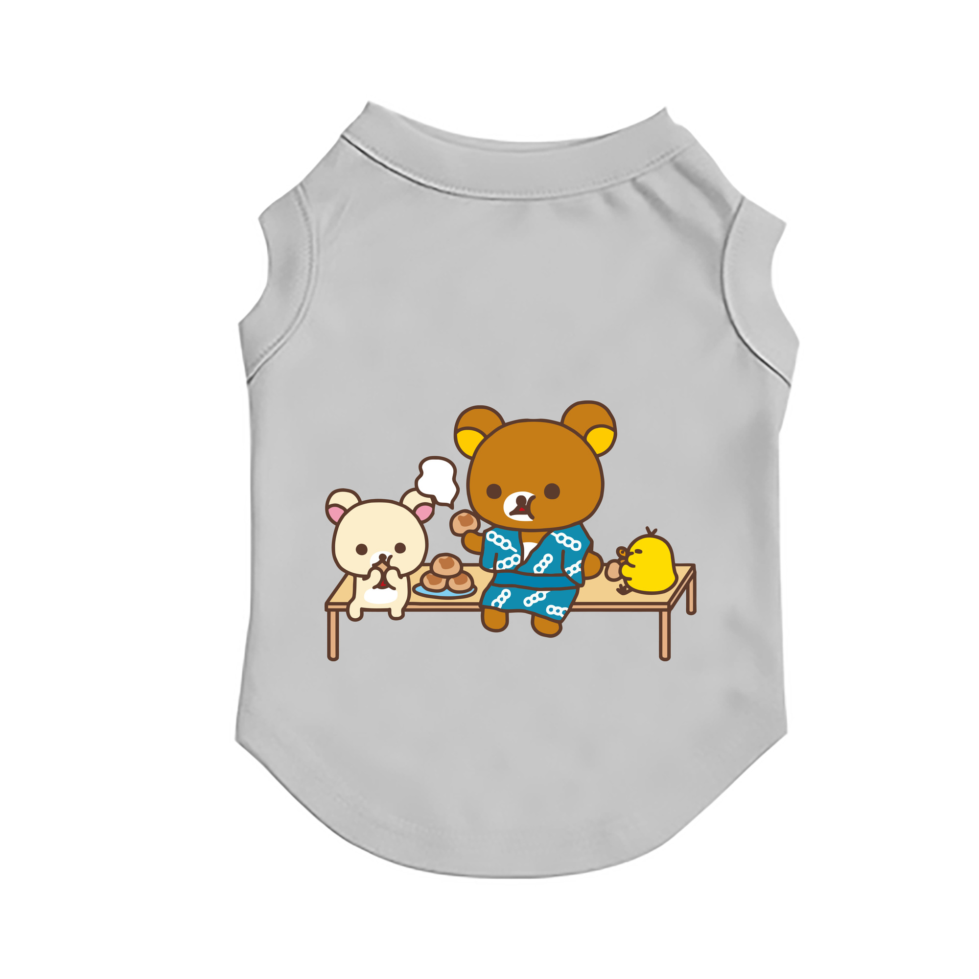 （画像用） リラックマ リラックマ キイロイトリ Rilakkuma Korilakkuma Kiiroitori ペット用ベスト