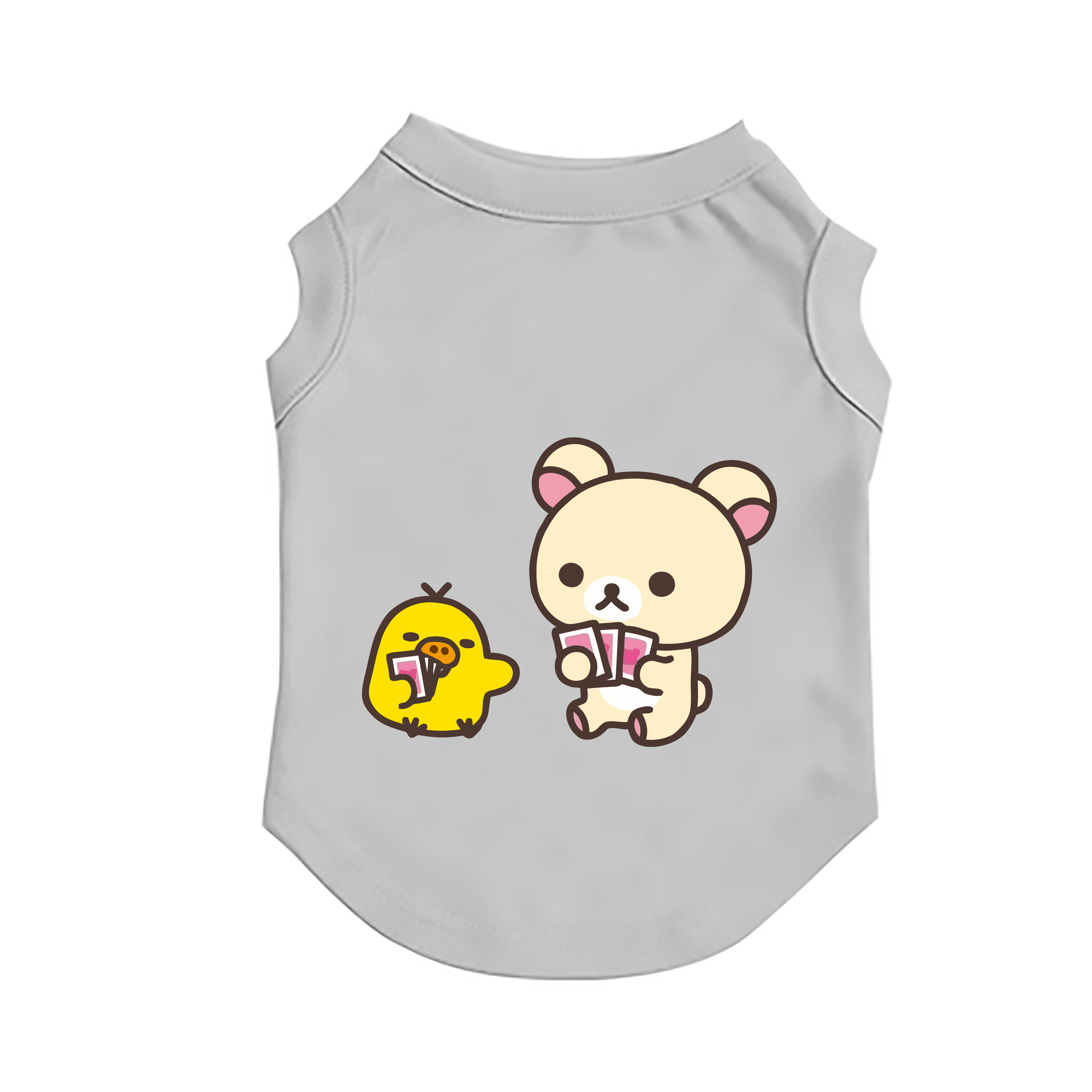 （画像用） リラックマ リラックマ キイロイトリ Rilakkuma Korilakkuma Kiiroitori ペット用ベスト
