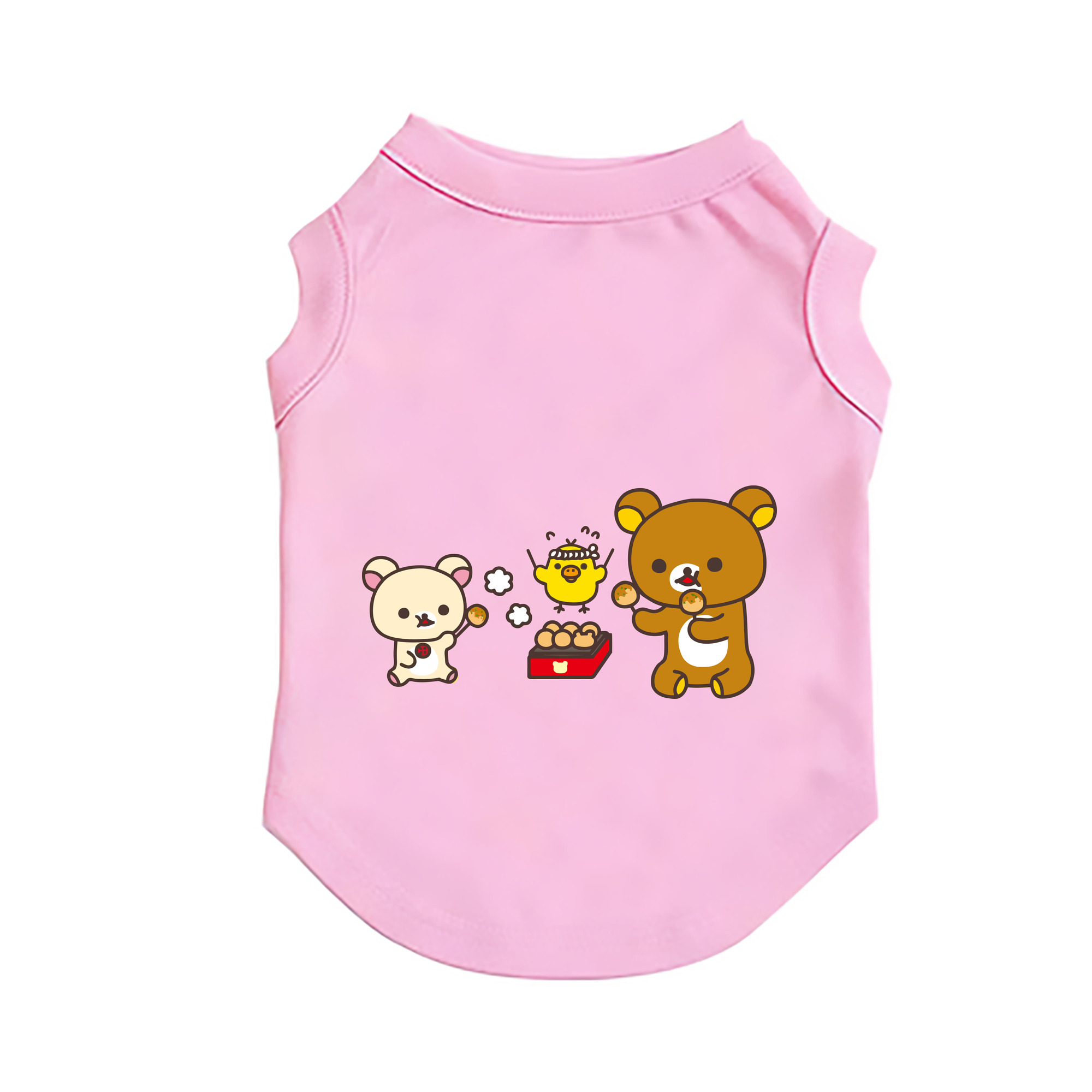 （画像用） リラックマ リラックマ キイロイトリ Rilakkuma Korilakkuma Kiiroitori ペット用ベスト
