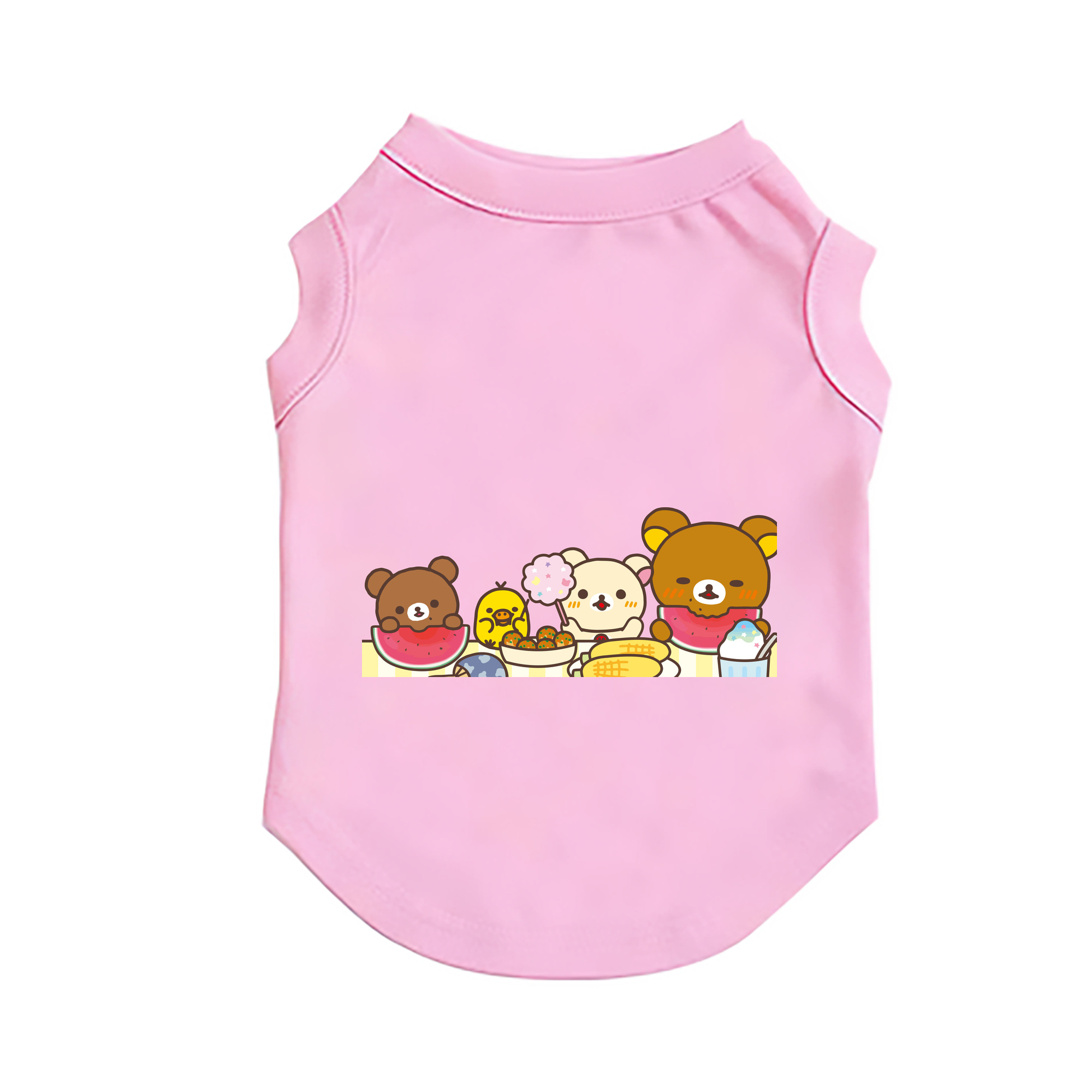 （画像用） リラックマ リラックマ キイロイトリ Rilakkuma Korilakkuma Kiiroitori ペット用ベスト