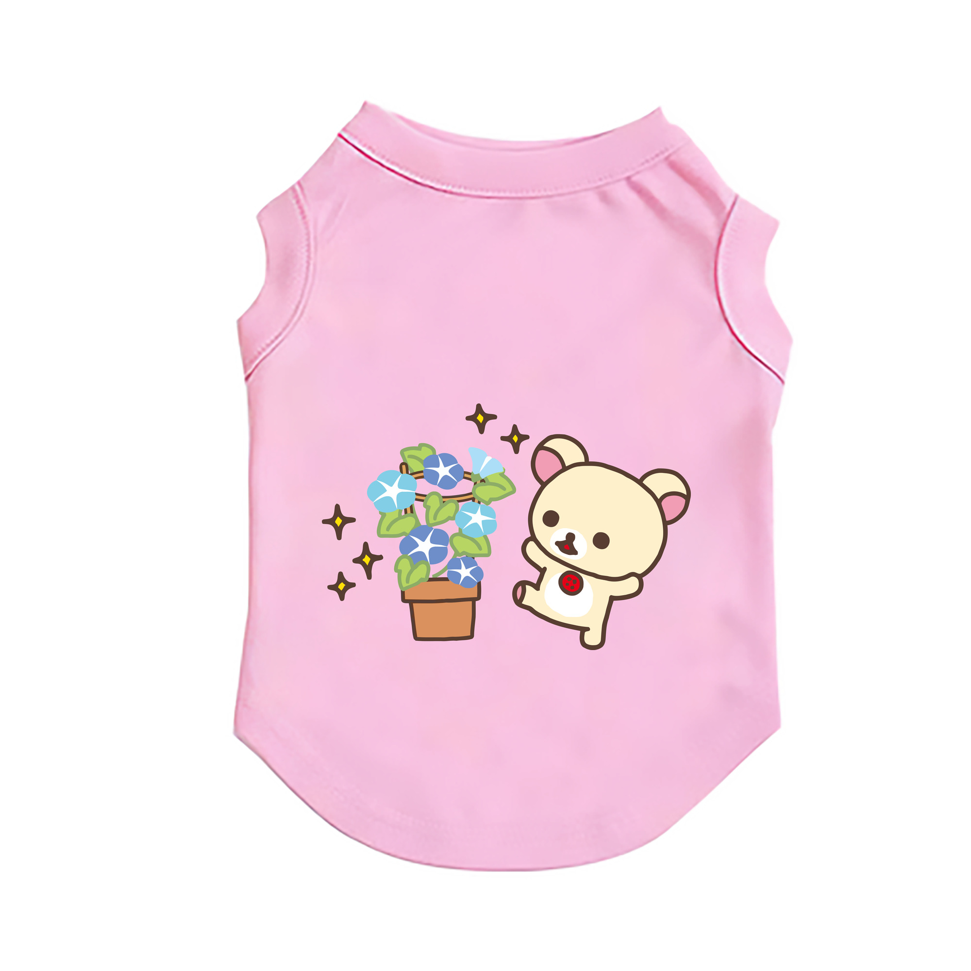 （画像用） リラックマ リラックマ キイロイトリ Rilakkuma Korilakkuma Kiiroitori ペット用ベスト
