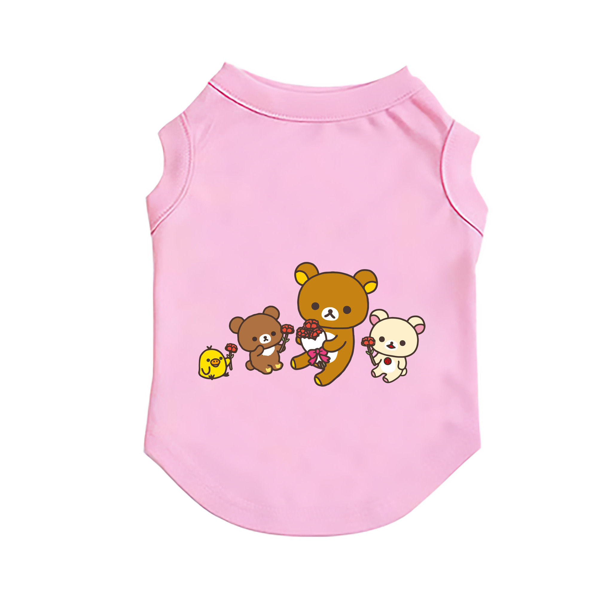 （画像用） リラックマ リラックマ キイロイトリ Rilakkuma Korilakkuma Kiiroitori ペット用ベスト