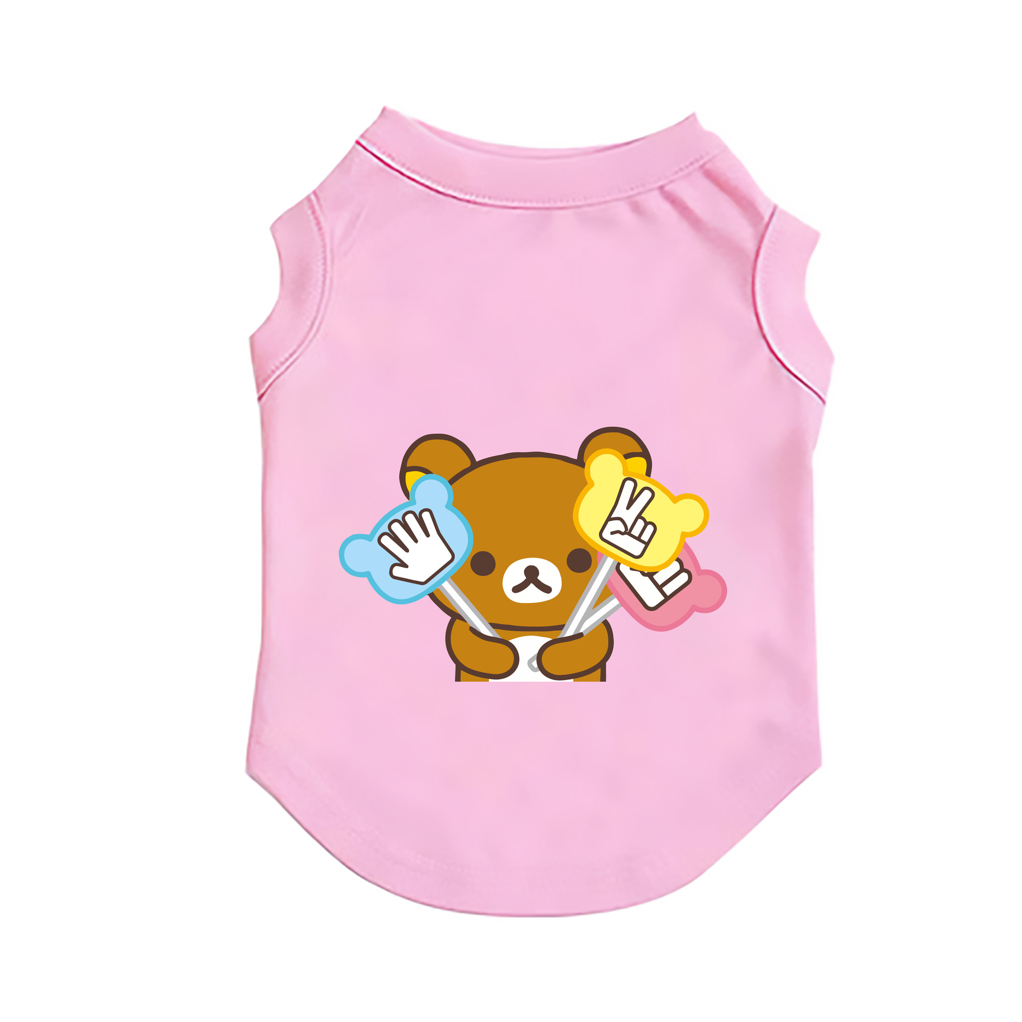 （画像用） リラックマ リラックマ キイロイトリ Rilakkuma Korilakkuma Kiiroitori ペット用ベスト