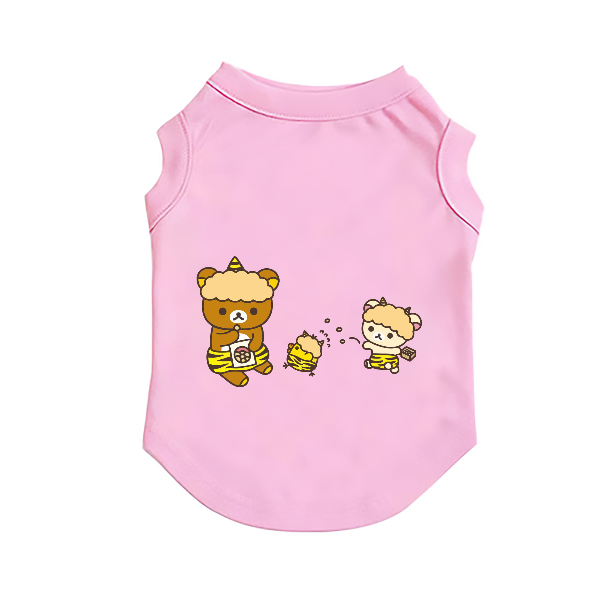 （画像用） リラックマ リラックマ キイロイトリ Rilakkuma Korilakkuma Kiiroitori ペット用ベスト