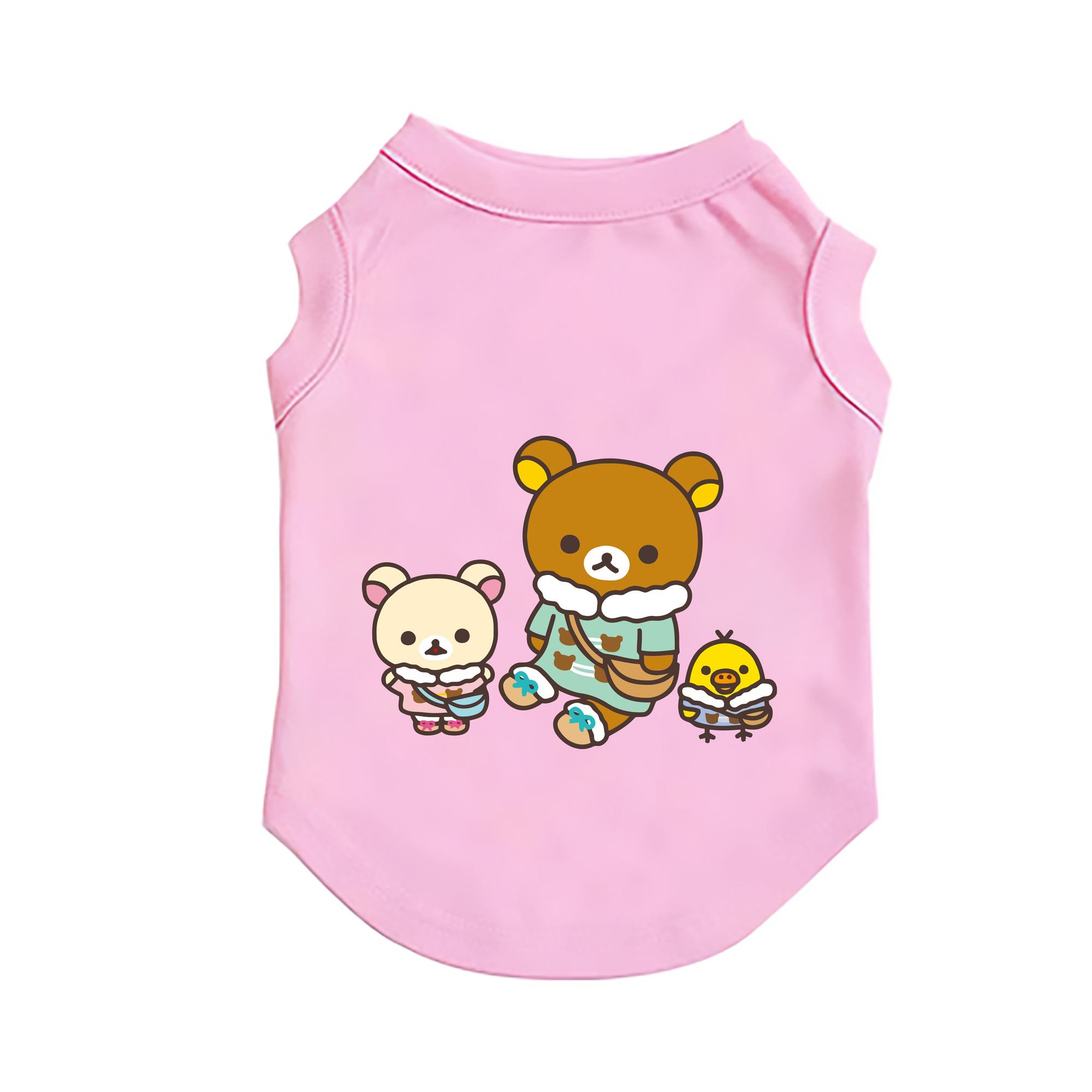 （画像用） リラックマ リラックマ キイロイトリ Rilakkuma Korilakkuma Kiiroitori ペット用ベスト