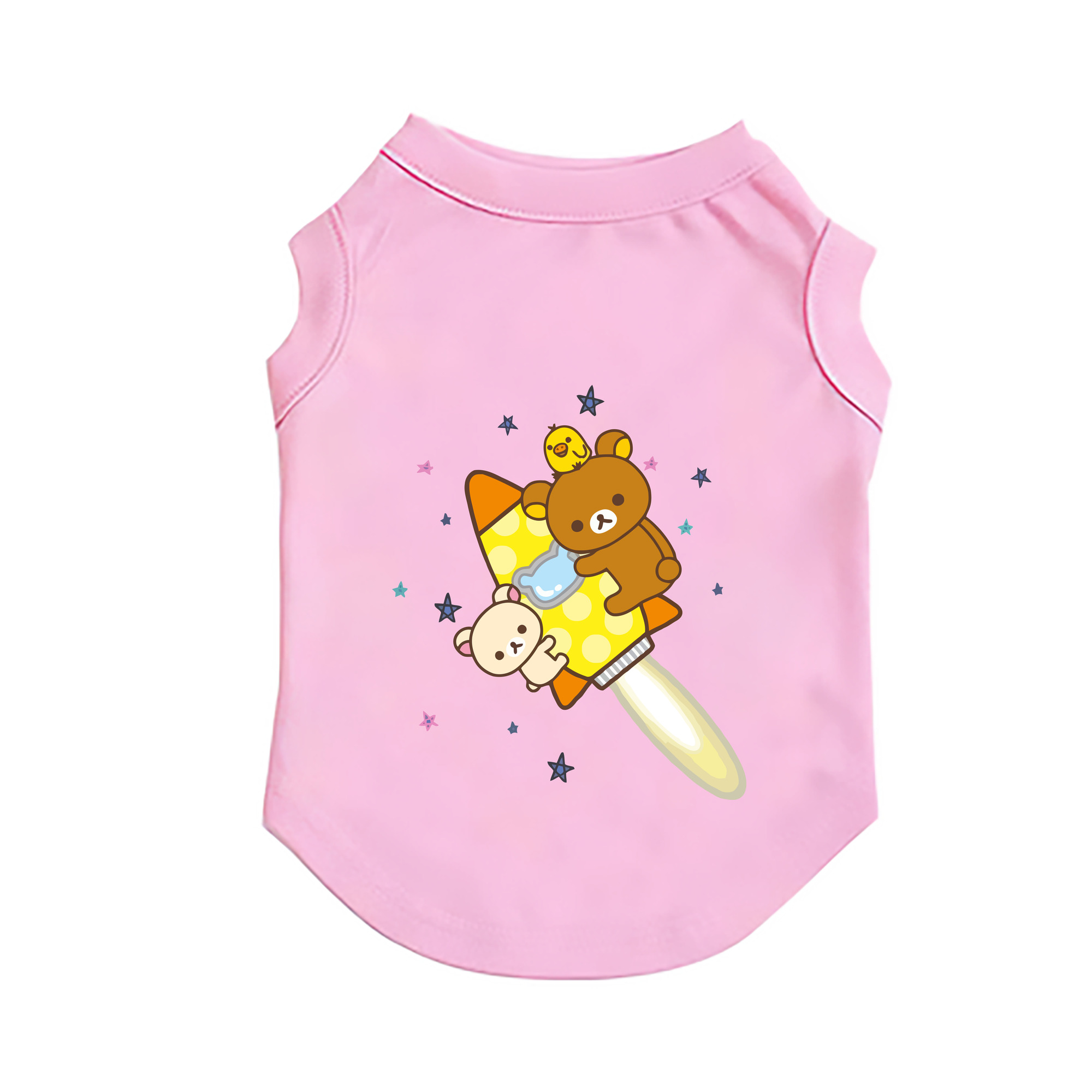 （画像用） リラックマ リラックマ キイロイトリ Rilakkuma Korilakkuma Kiiroitori ペット用ベスト
