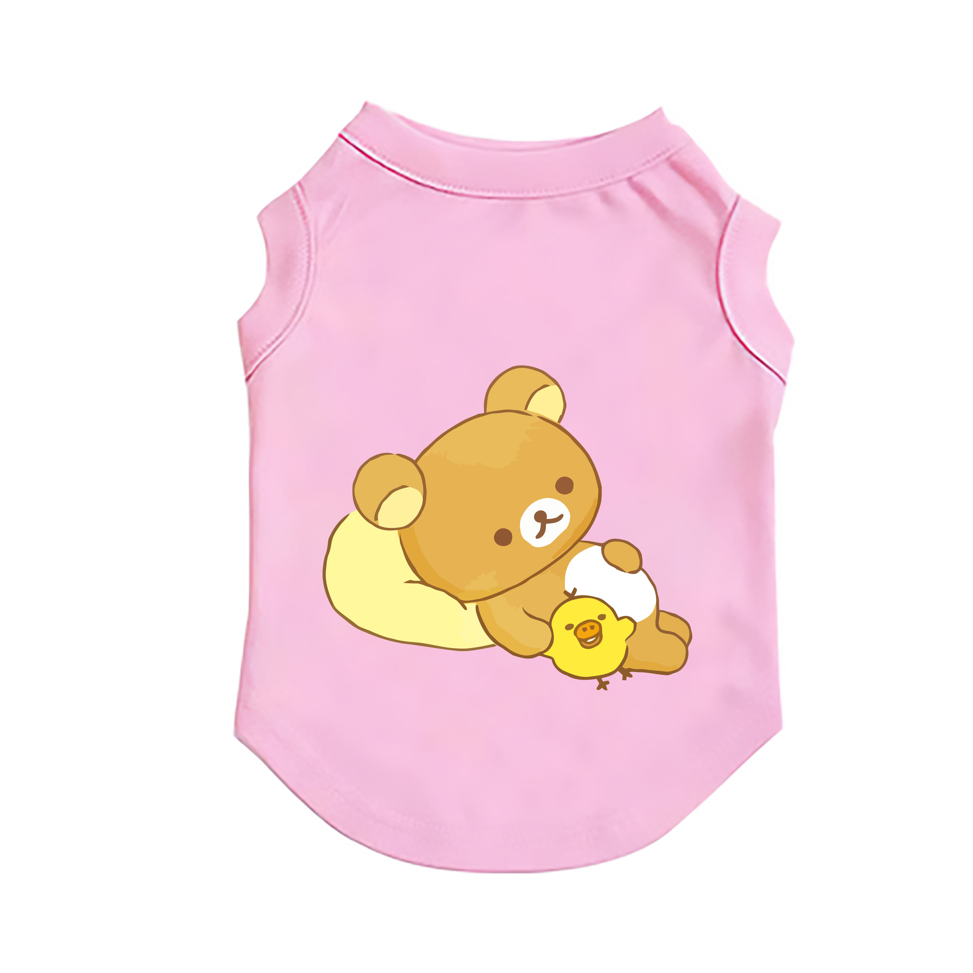 （画像用） リラックマ リラックマ キイロイトリ Rilakkuma Korilakkuma Kiiroitori ペット用ベスト