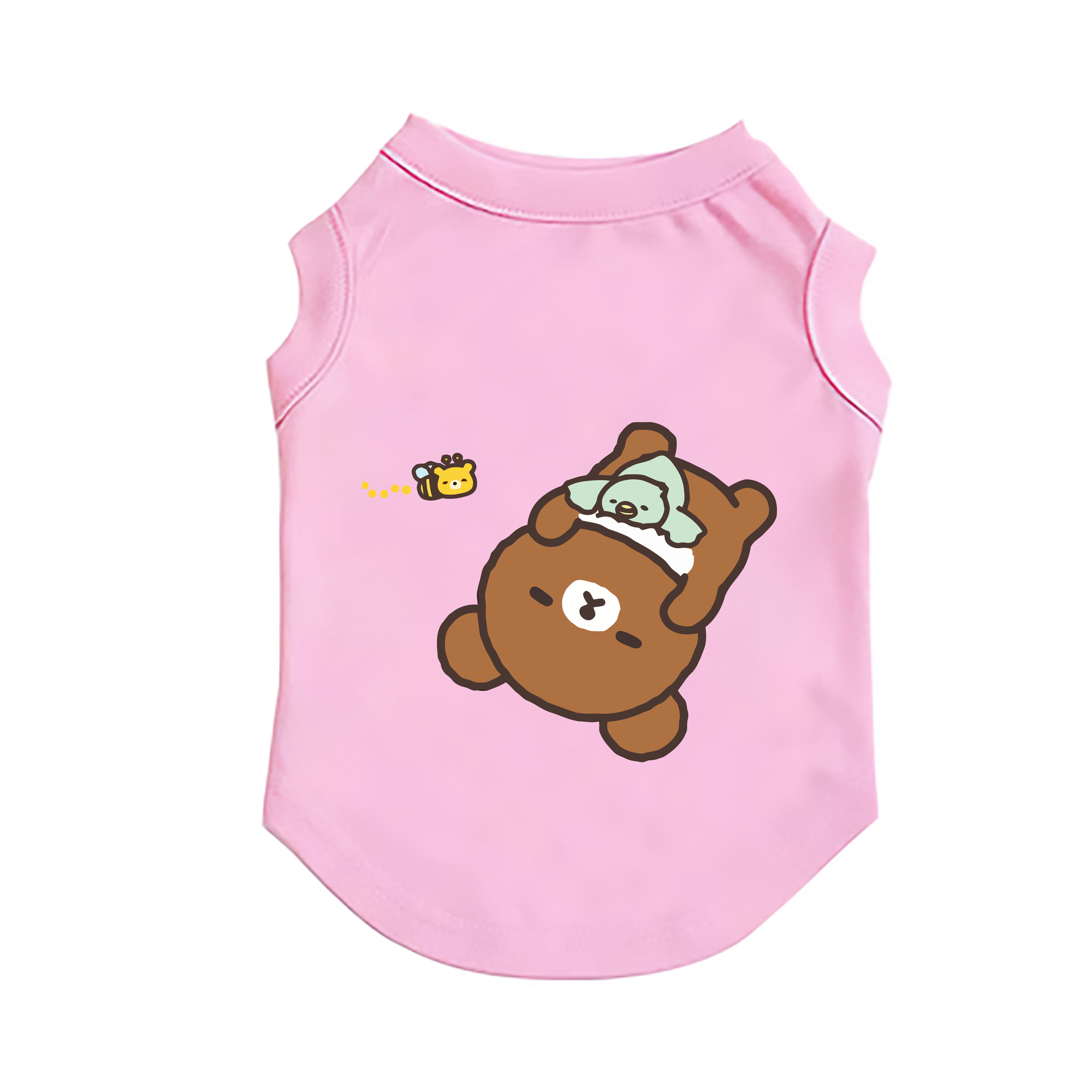 （画像用） リラックマ リラックマ キイロイトリ Rilakkuma Korilakkuma Kiiroitori ペット用ベスト