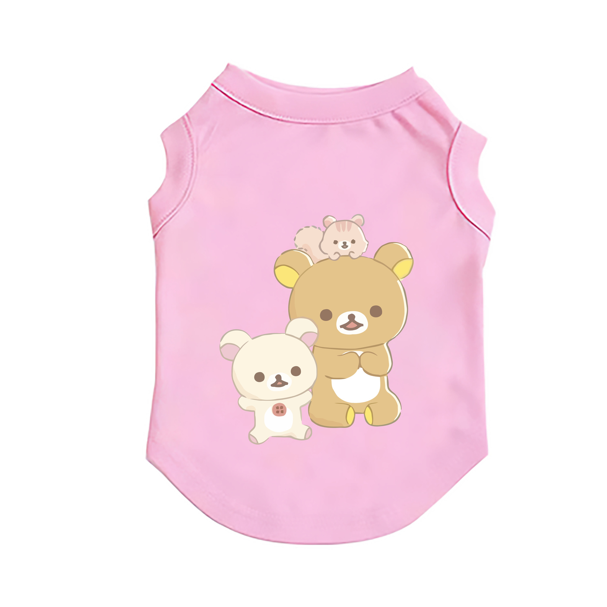 （画像用） リラックマ リラックマ キイロイトリ Rilakkuma Korilakkuma Kiiroitori ペット用ベスト