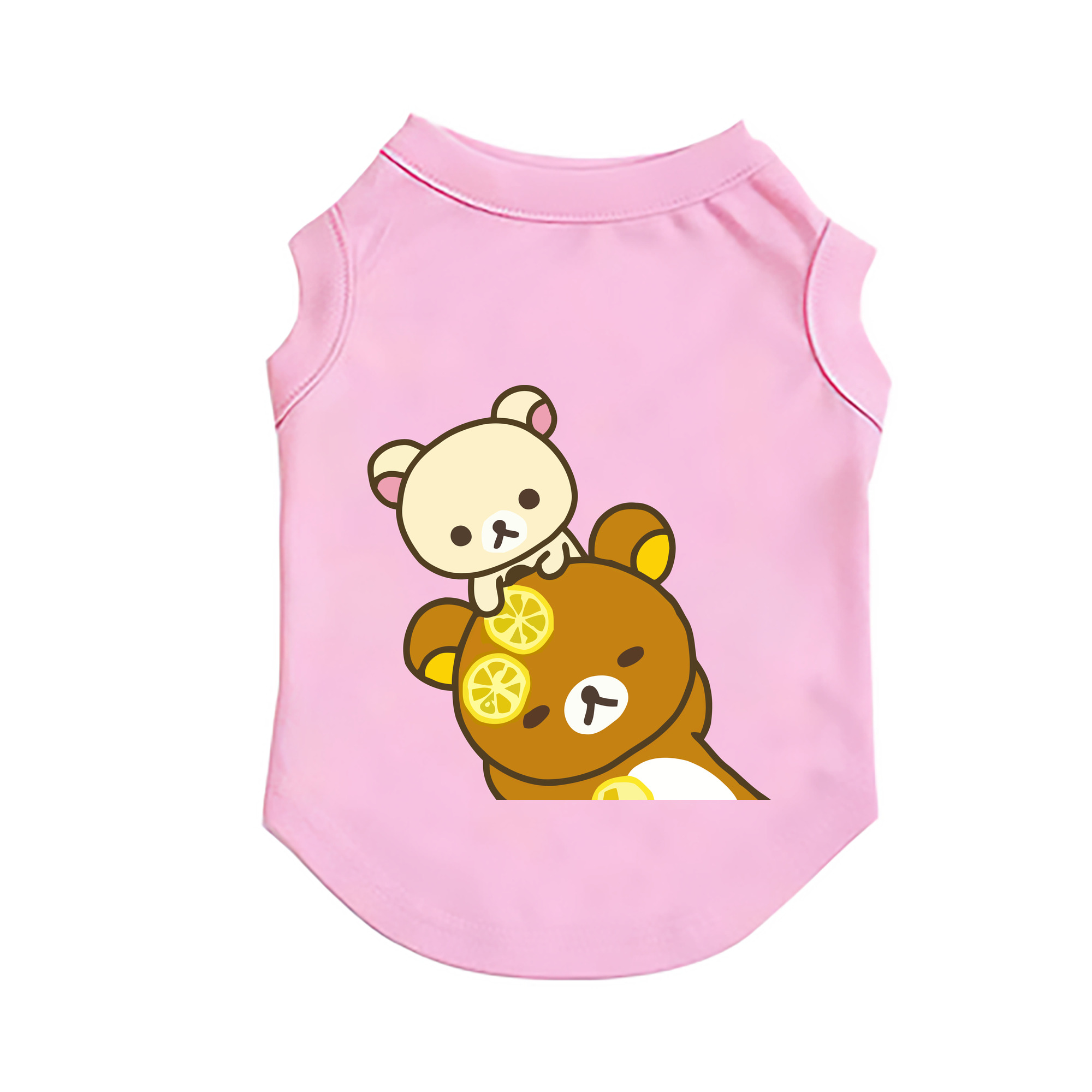 （画像用） リラックマ リラックマ キイロイトリ Rilakkuma Korilakkuma Kiiroitori ペット用ベスト