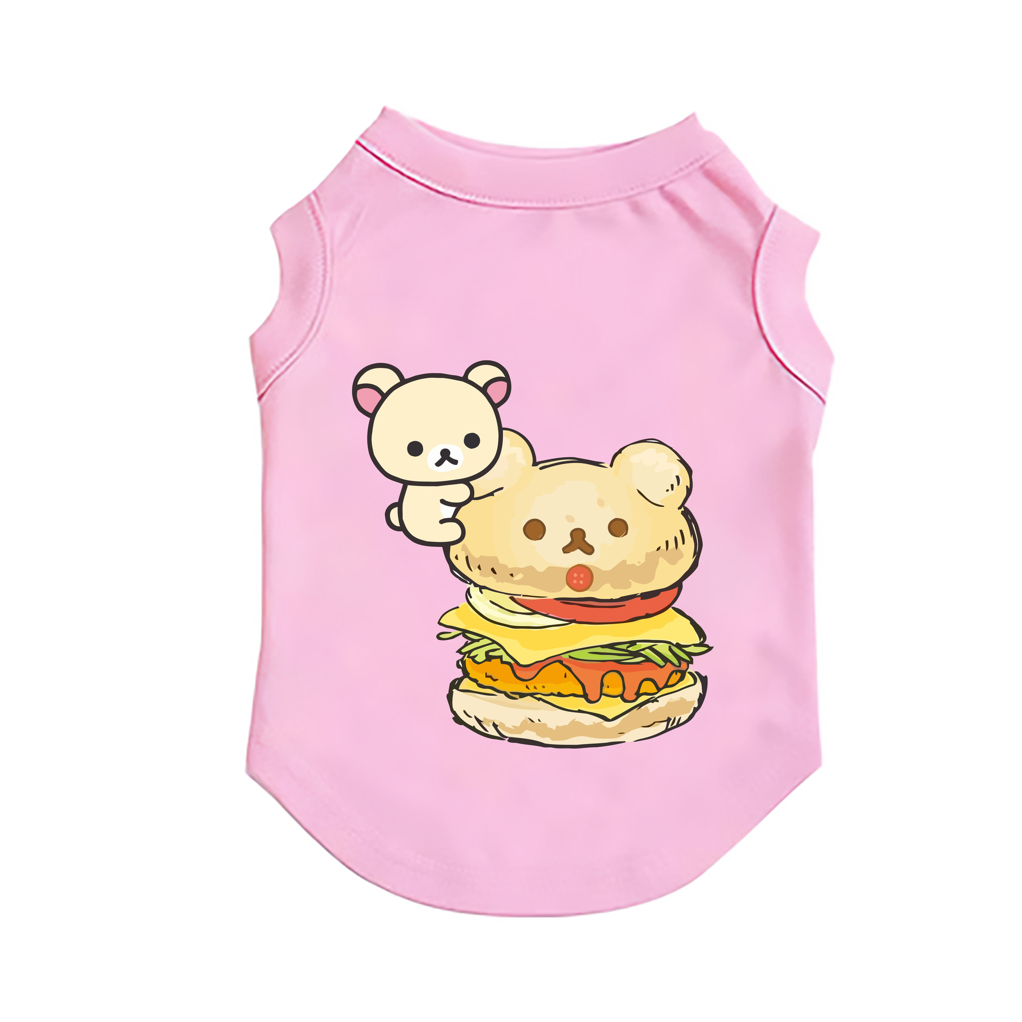 （画像用） リラックマ リラックマ キイロイトリ Rilakkuma Korilakkuma Kiiroitori ペット用ベスト