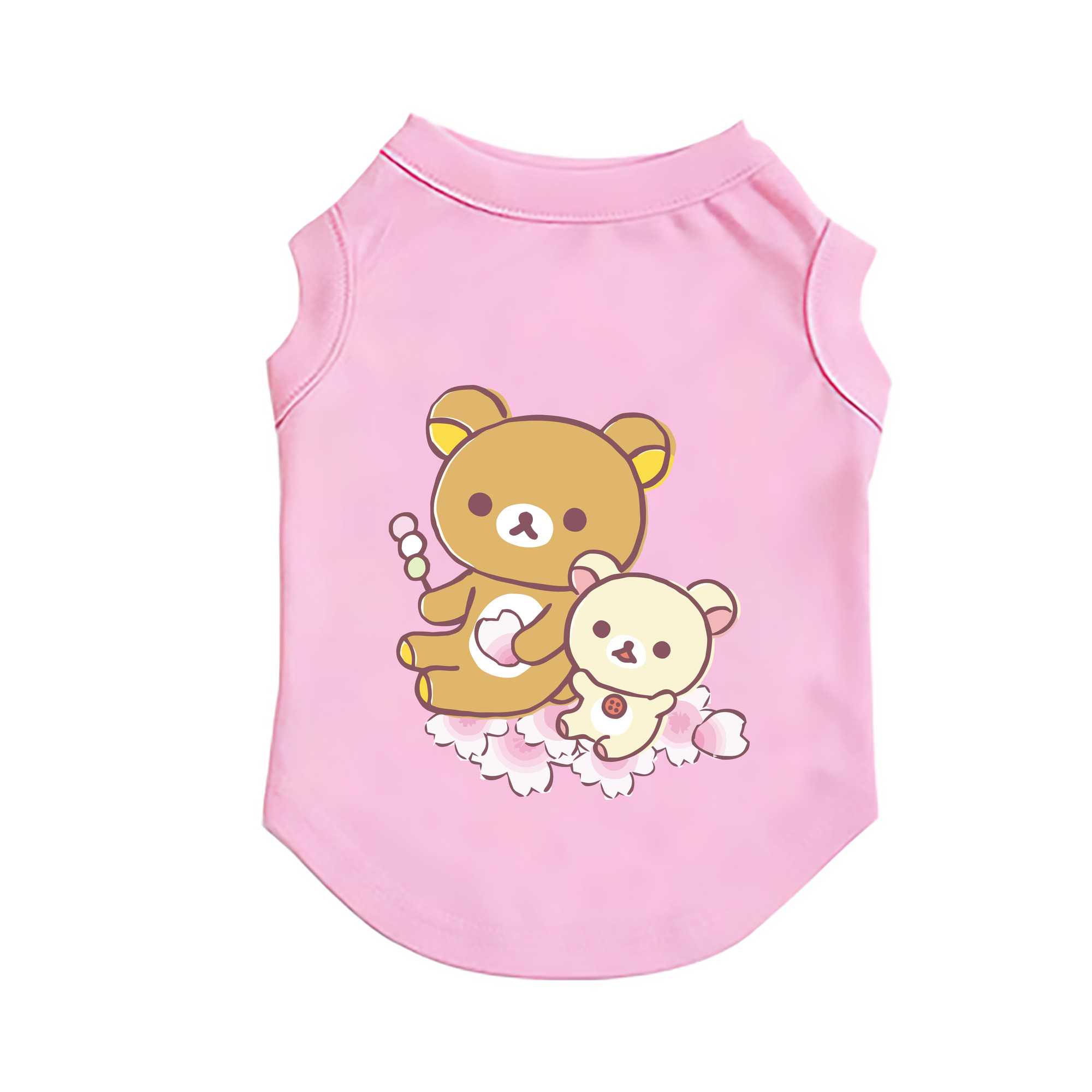 （画像用） リラックマ リラックマ キイロイトリ Rilakkuma Korilakkuma Kiiroitori ペット用ベスト
