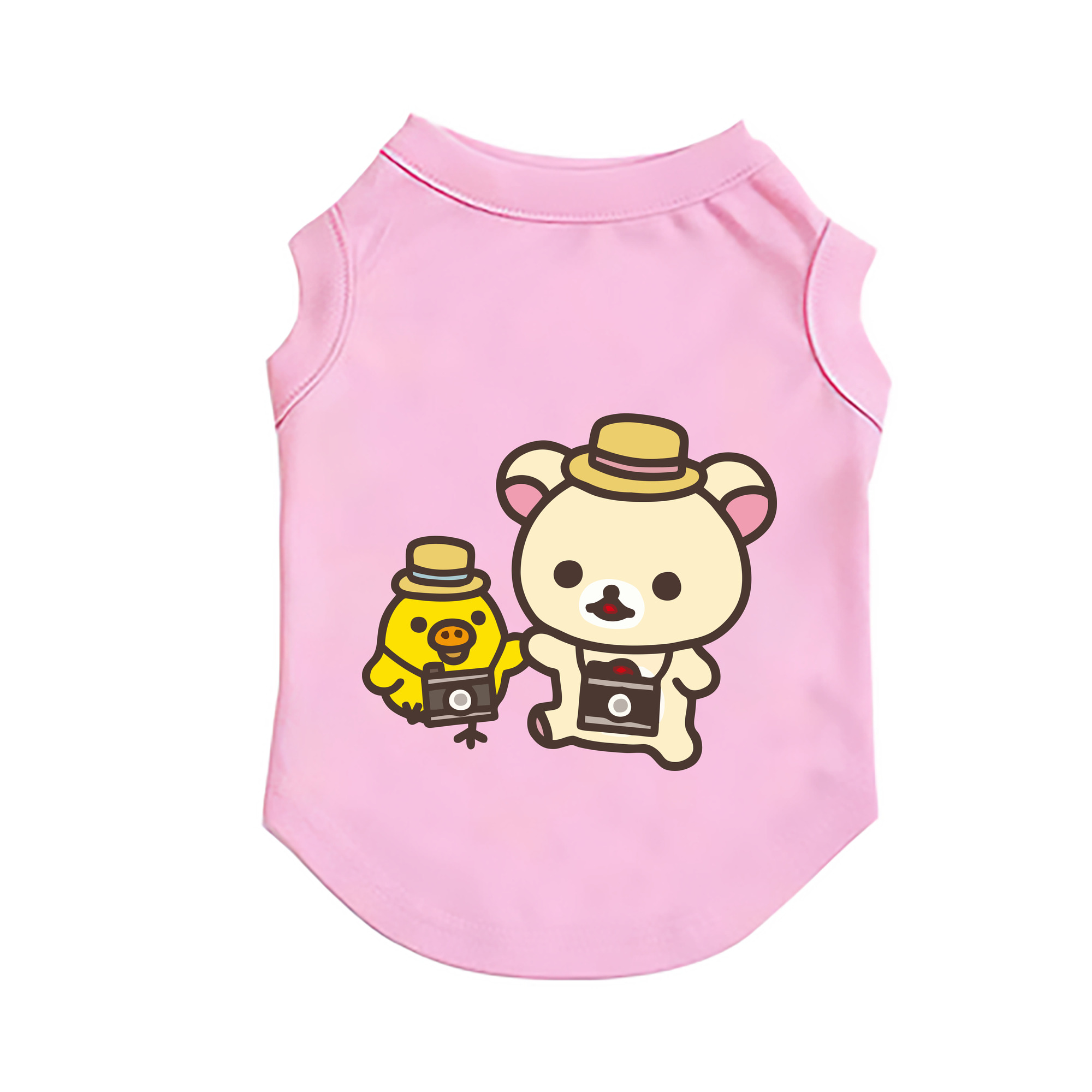 （画像用） リラックマ リラックマ キイロイトリ Rilakkuma Korilakkuma Kiiroitori ペット用ベスト