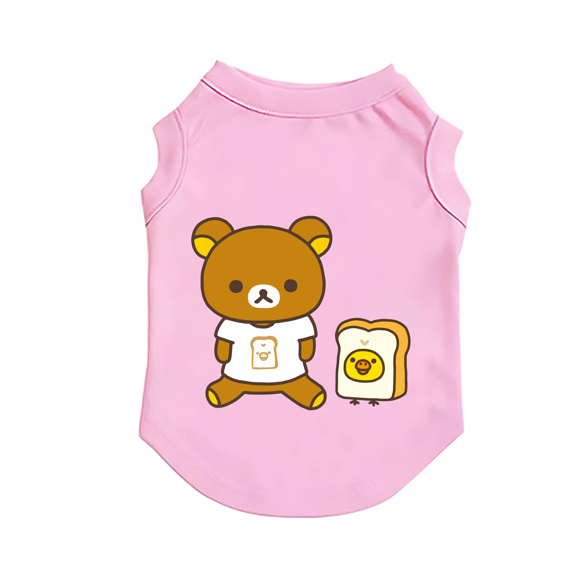 （画像用） リラックマ リラックマ キイロイトリ Rilakkuma Korilakkuma Kiiroitori ペット用ベスト