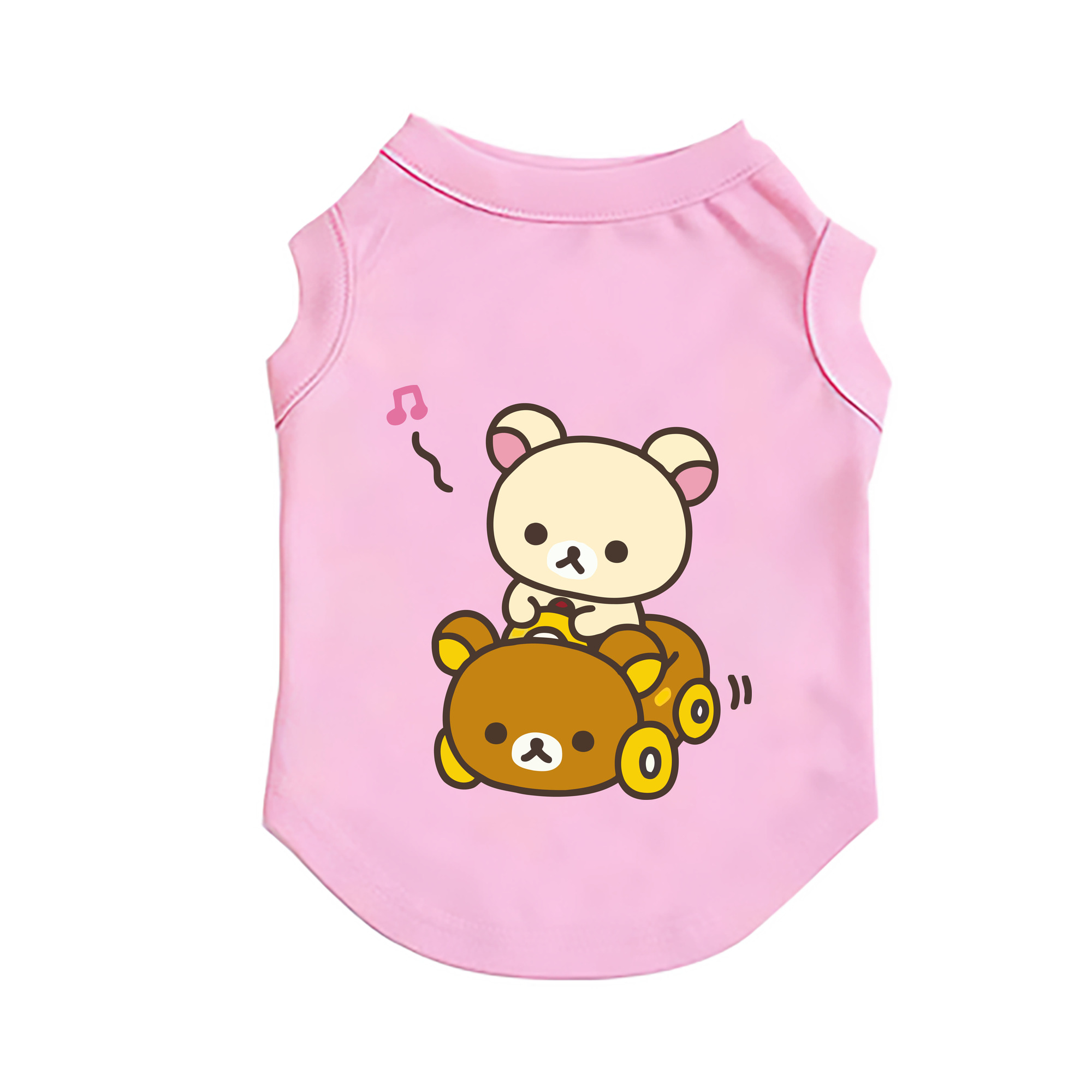 （画像用） リラックマ リラックマ キイロイトリ Rilakkuma Korilakkuma Kiiroitori ペット用ベスト