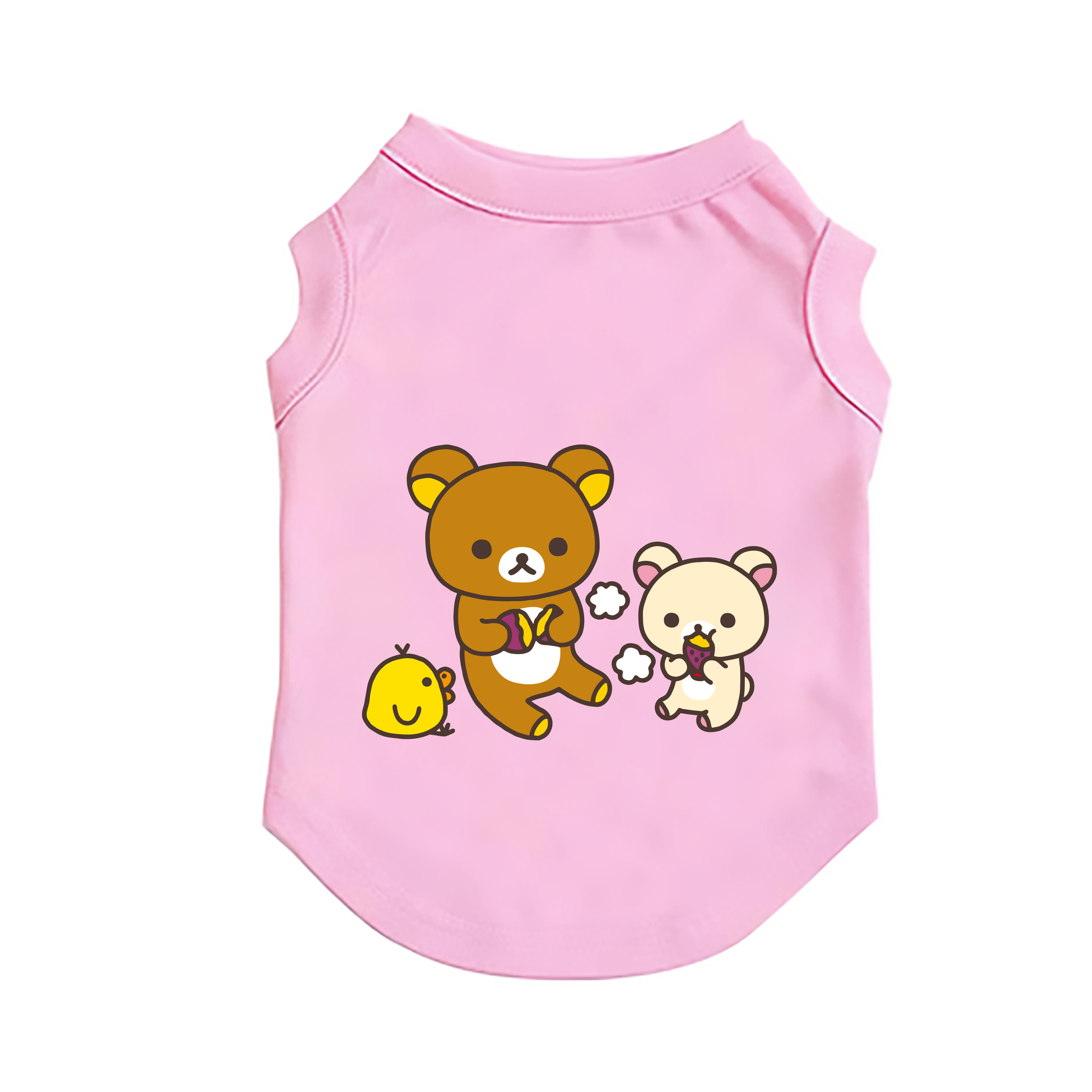 （画像用） リラックマ リラックマ キイロイトリ Rilakkuma Korilakkuma Kiiroitori ペット用ベスト