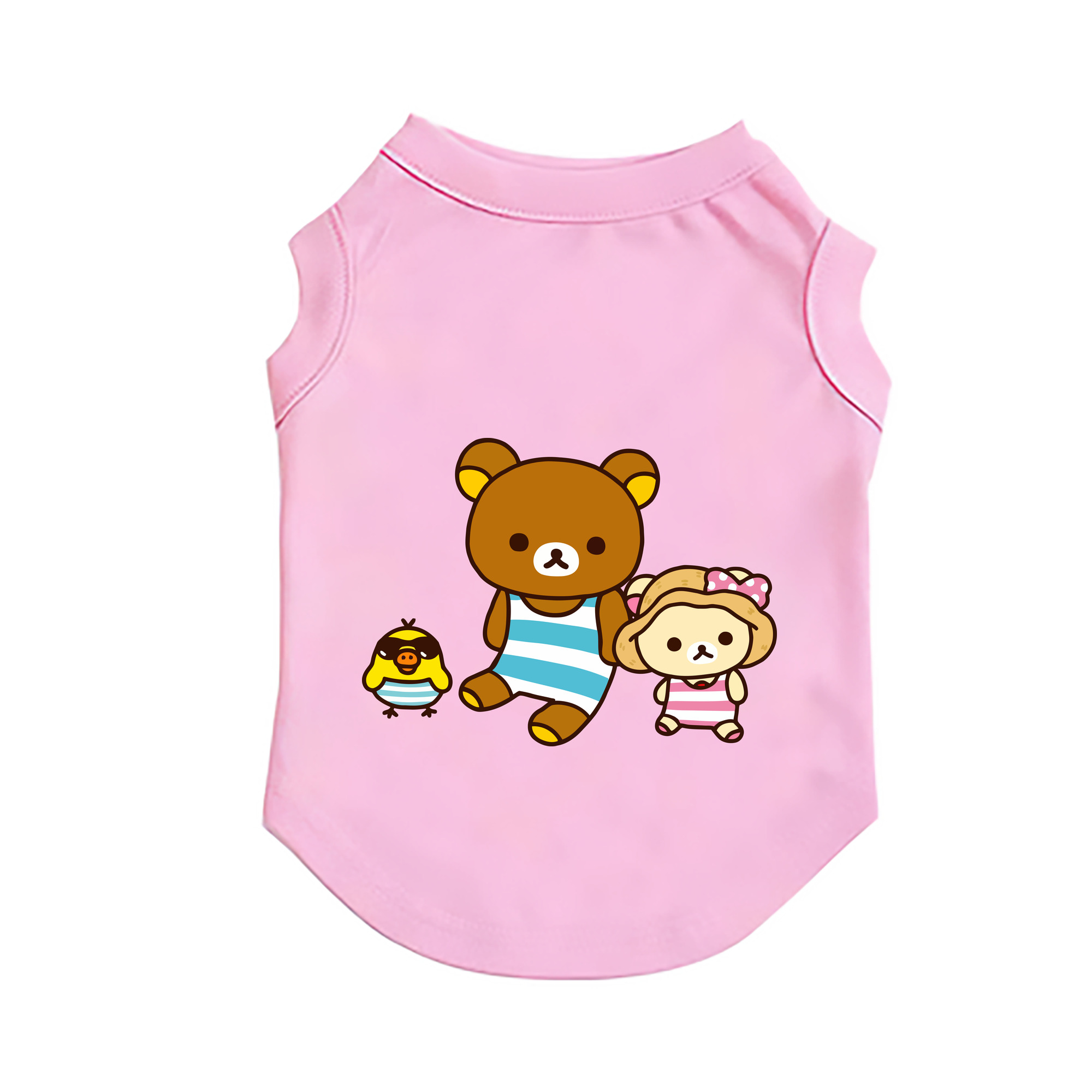 （画像用） リラックマ リラックマ キイロイトリ Rilakkuma Korilakkuma Kiiroitori ペット用ベスト