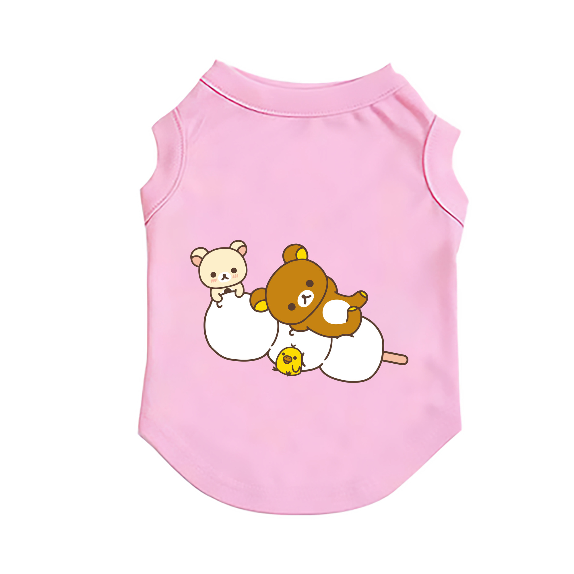 （画像用） リラックマ リラックマ キイロイトリ Rilakkuma Korilakkuma Kiiroitori ペット用ベスト
