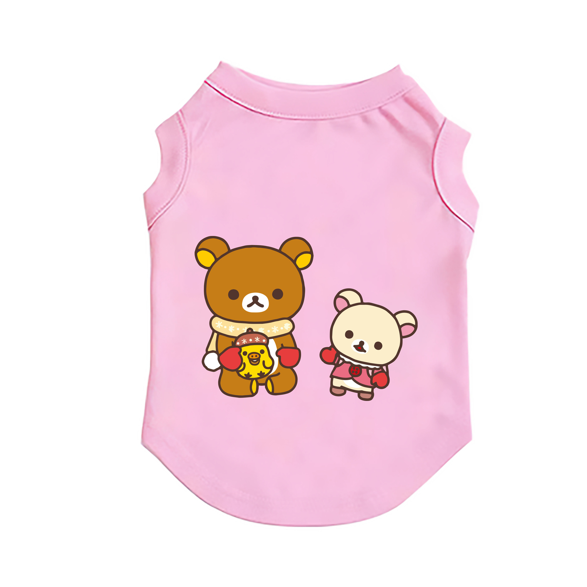 （画像用） リラックマ リラックマ キイロイトリ Rilakkuma Korilakkuma Kiiroitori ペット用ベスト