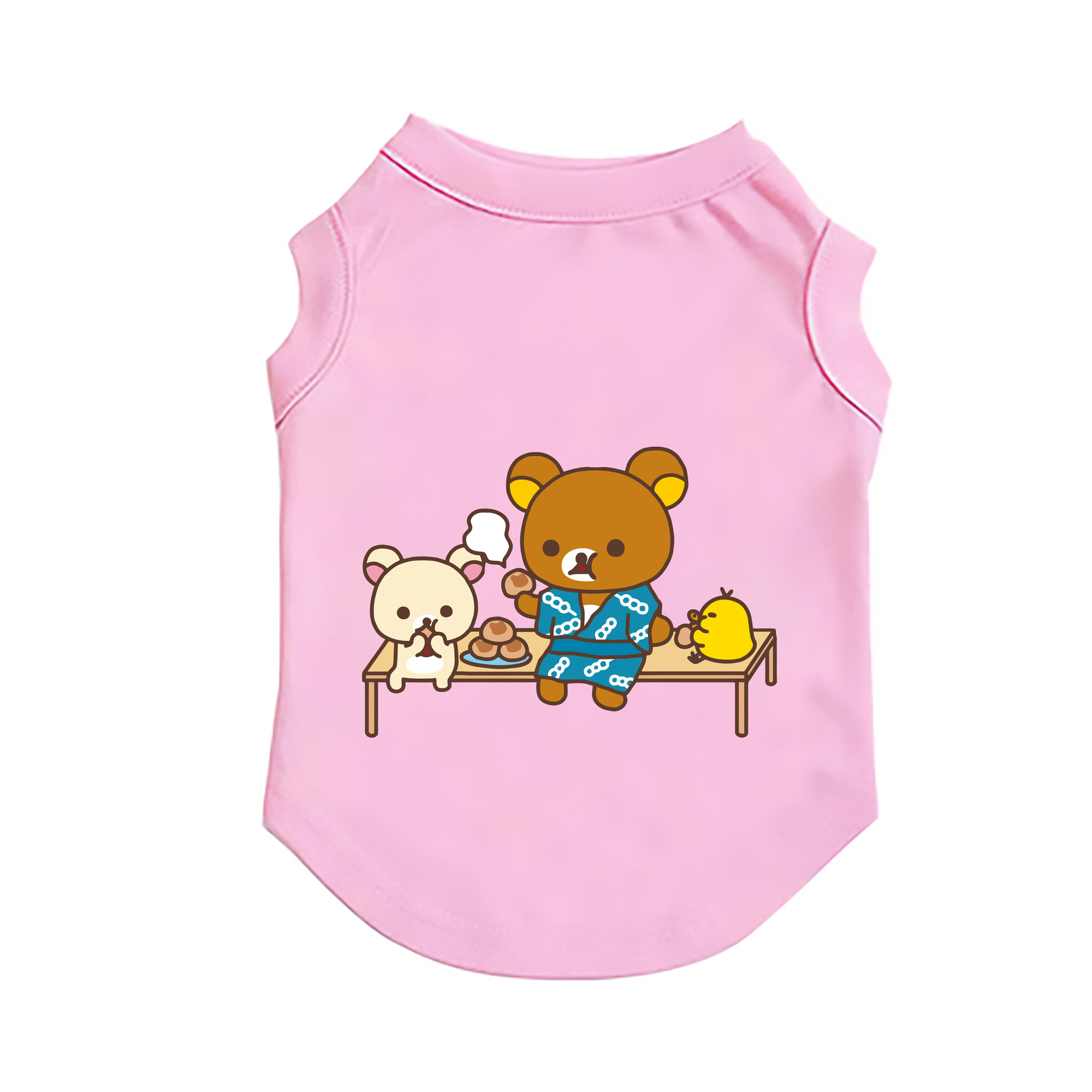 （画像用） リラックマ リラックマ キイロイトリ Rilakkuma Korilakkuma Kiiroitori ペット用ベスト