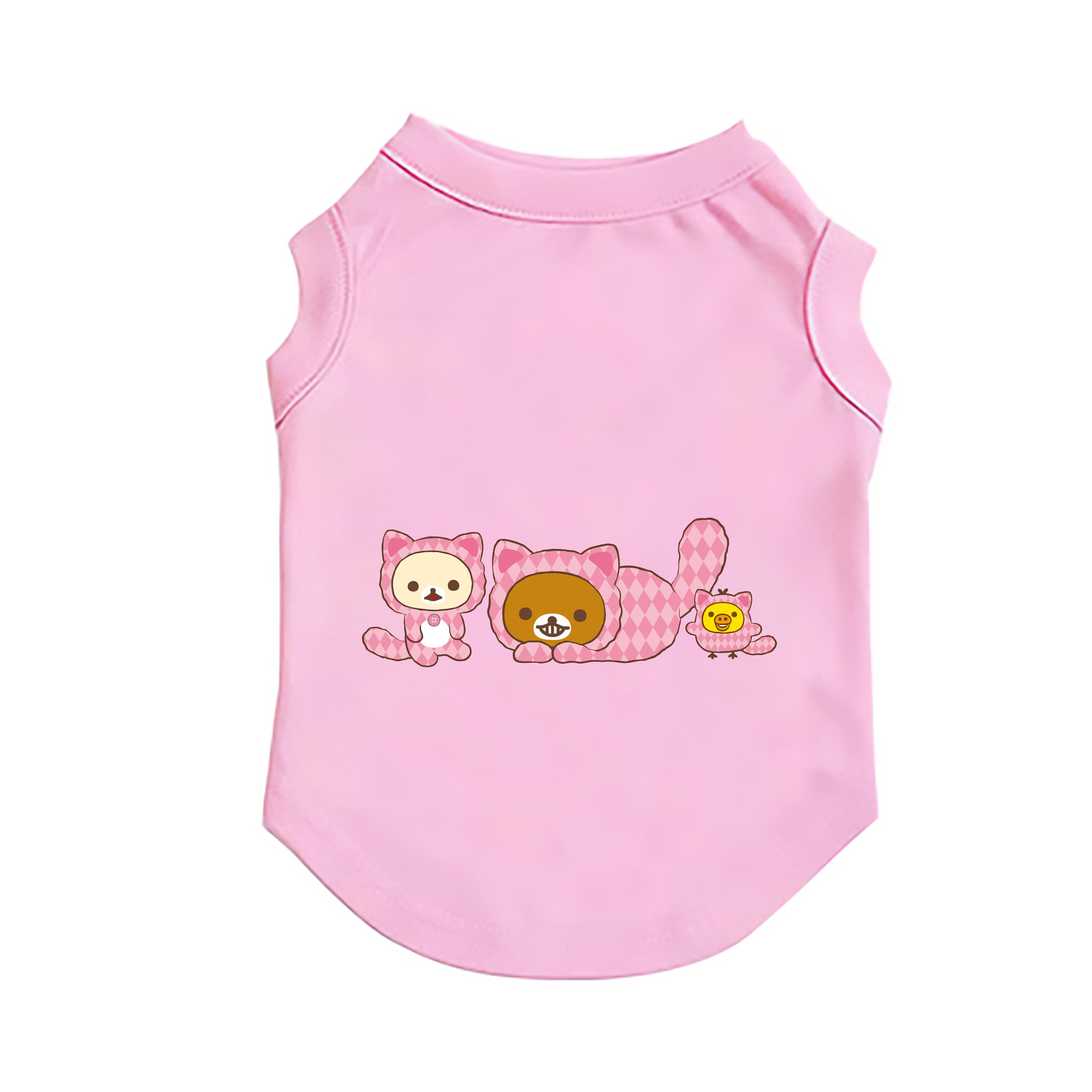 （画像用） リラックマ リラックマ キイロイトリ Rilakkuma Korilakkuma Kiiroitori ペット用ベスト