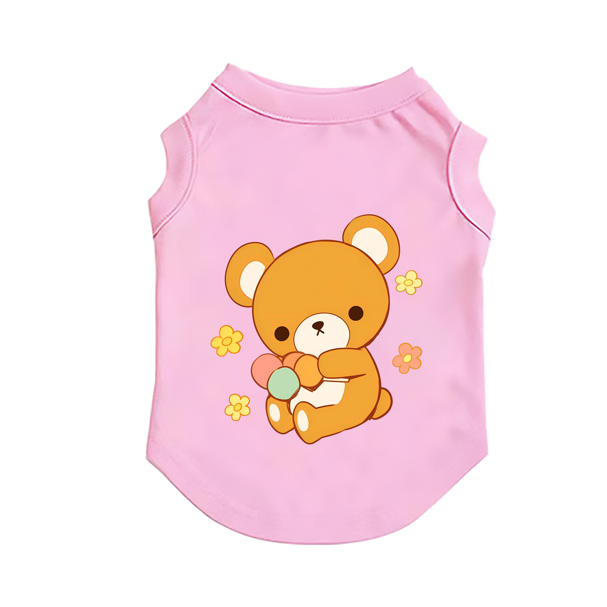 （画像用） リラックマ リラックマ キイロイトリ Rilakkuma Korilakkuma Kiiroitori ペット用ベスト