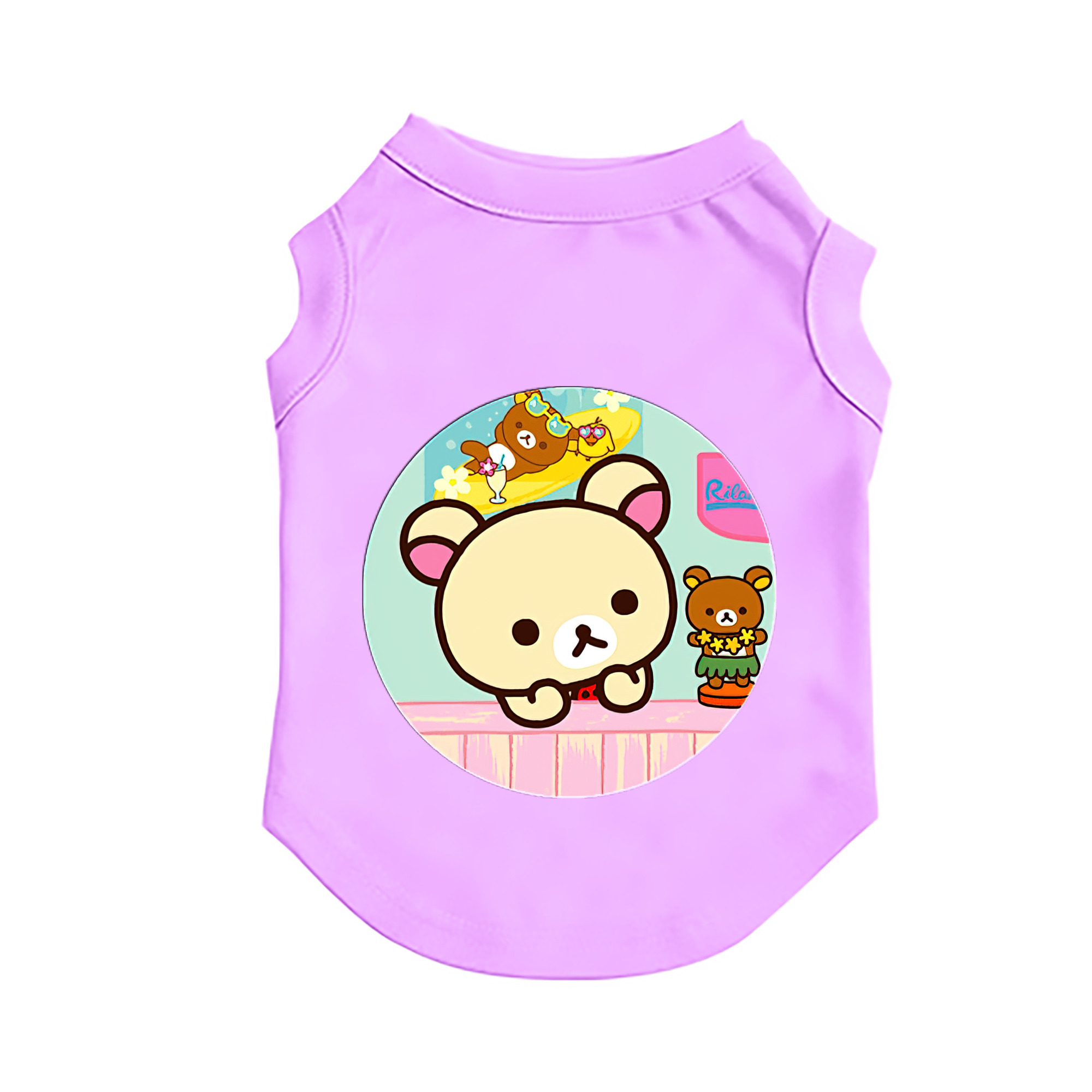 （画像用） リラックマ リラックマ キイロイトリ Rilakkuma Korilakkuma Kiiroitori ペット用ベスト