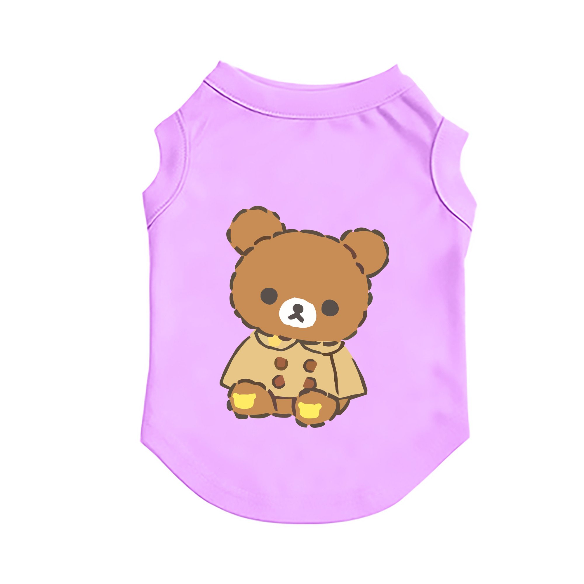 （画像用） リラックマ リラックマ キイロイトリ Rilakkuma Korilakkuma Kiiroitori ペット用ベスト