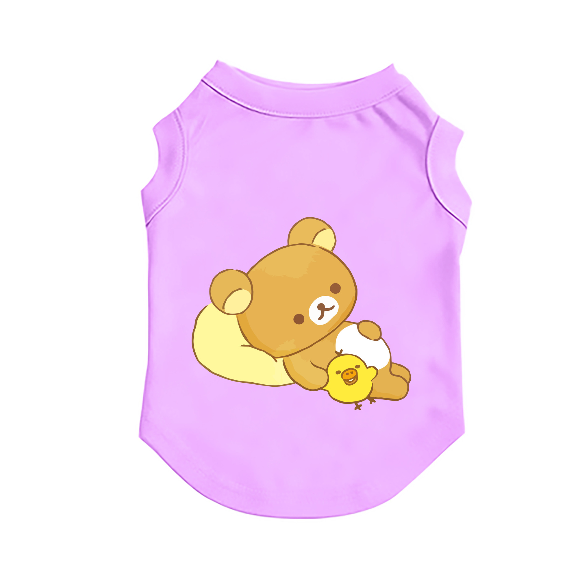 （画像用） リラックマ リラックマ キイロイトリ Rilakkuma Korilakkuma Kiiroitori ペット用ベスト
