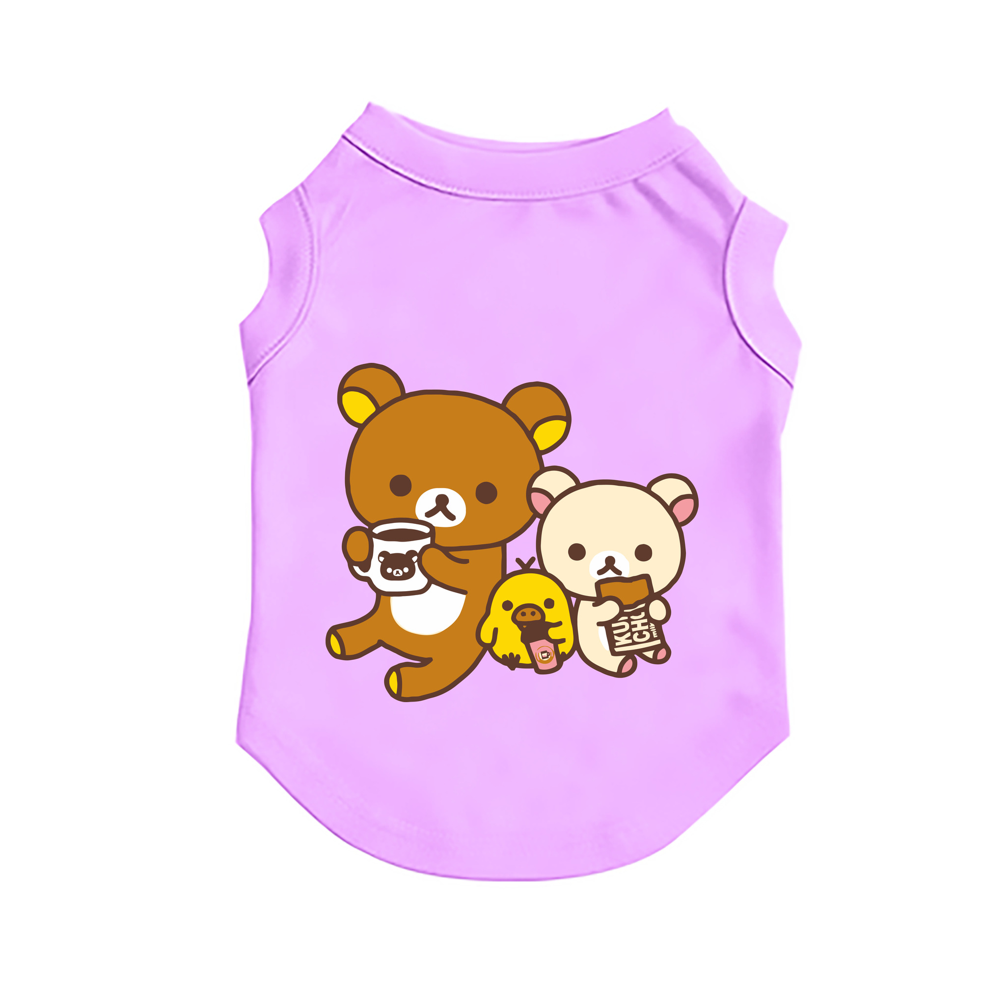 （画像用） リラックマ リラックマ キイロイトリ Rilakkuma Korilakkuma Kiiroitori ペット用ベスト