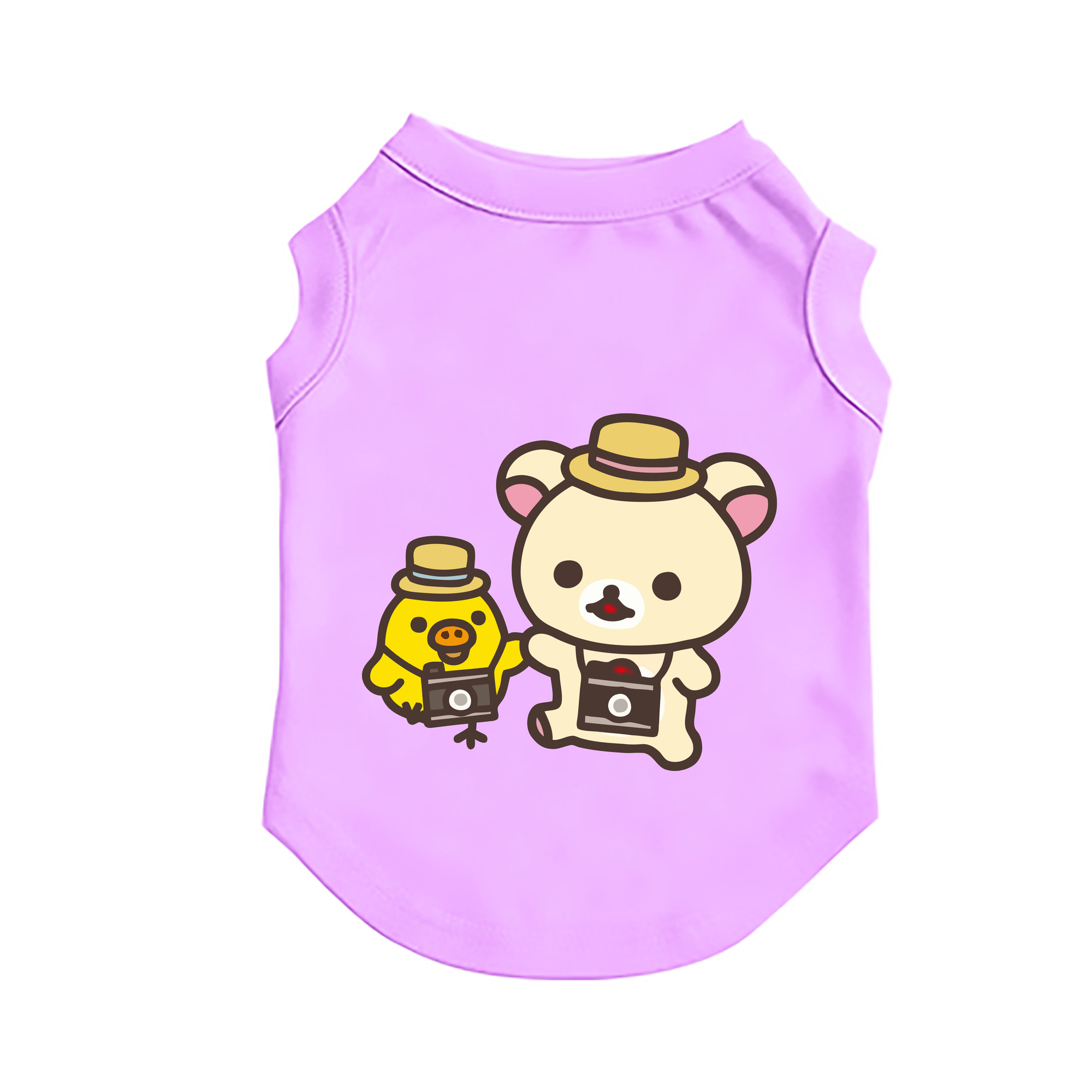 （画像用） リラックマ リラックマ キイロイトリ Rilakkuma Korilakkuma Kiiroitori ペット用ベスト