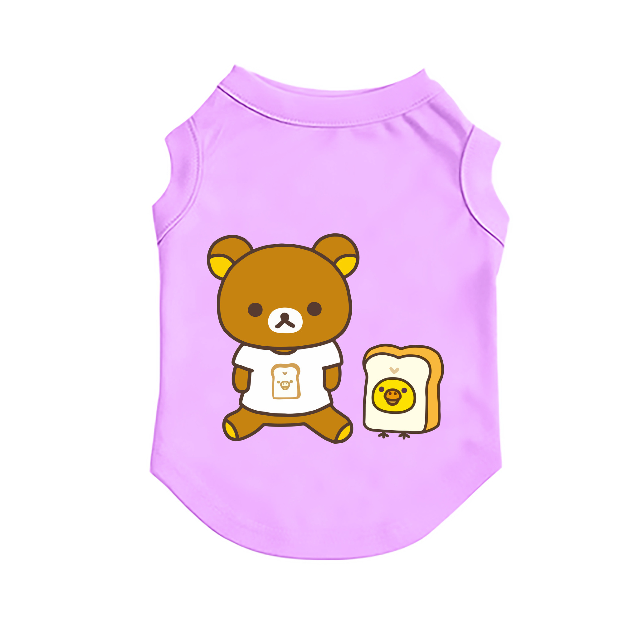 （画像用） リラックマ リラックマ キイロイトリ Rilakkuma Korilakkuma Kiiroitori ペット用ベスト