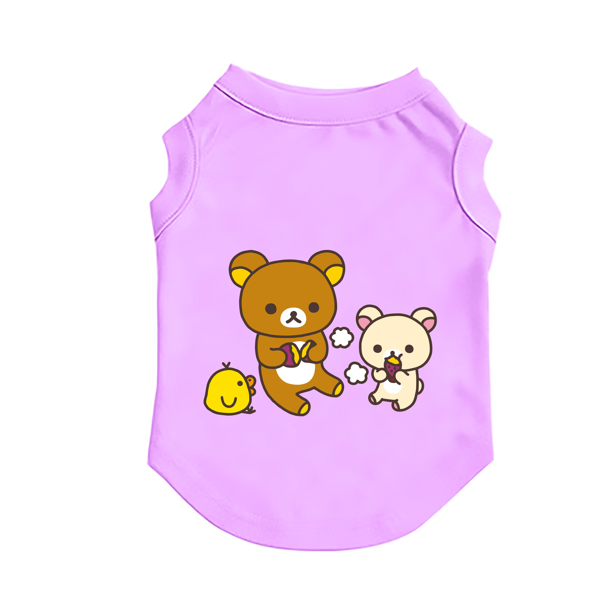 （画像用） リラックマ リラックマ キイロイトリ Rilakkuma Korilakkuma Kiiroitori ペット用ベスト