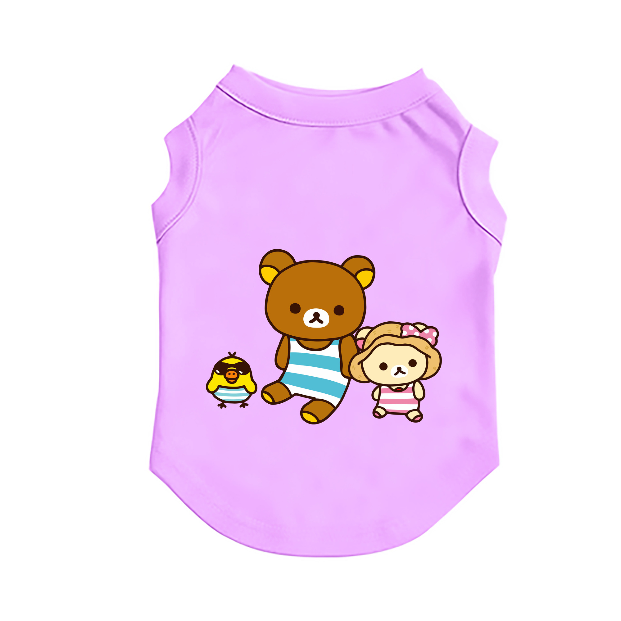 （画像用） リラックマ リラックマ キイロイトリ Rilakkuma Korilakkuma Kiiroitori ペット用ベスト