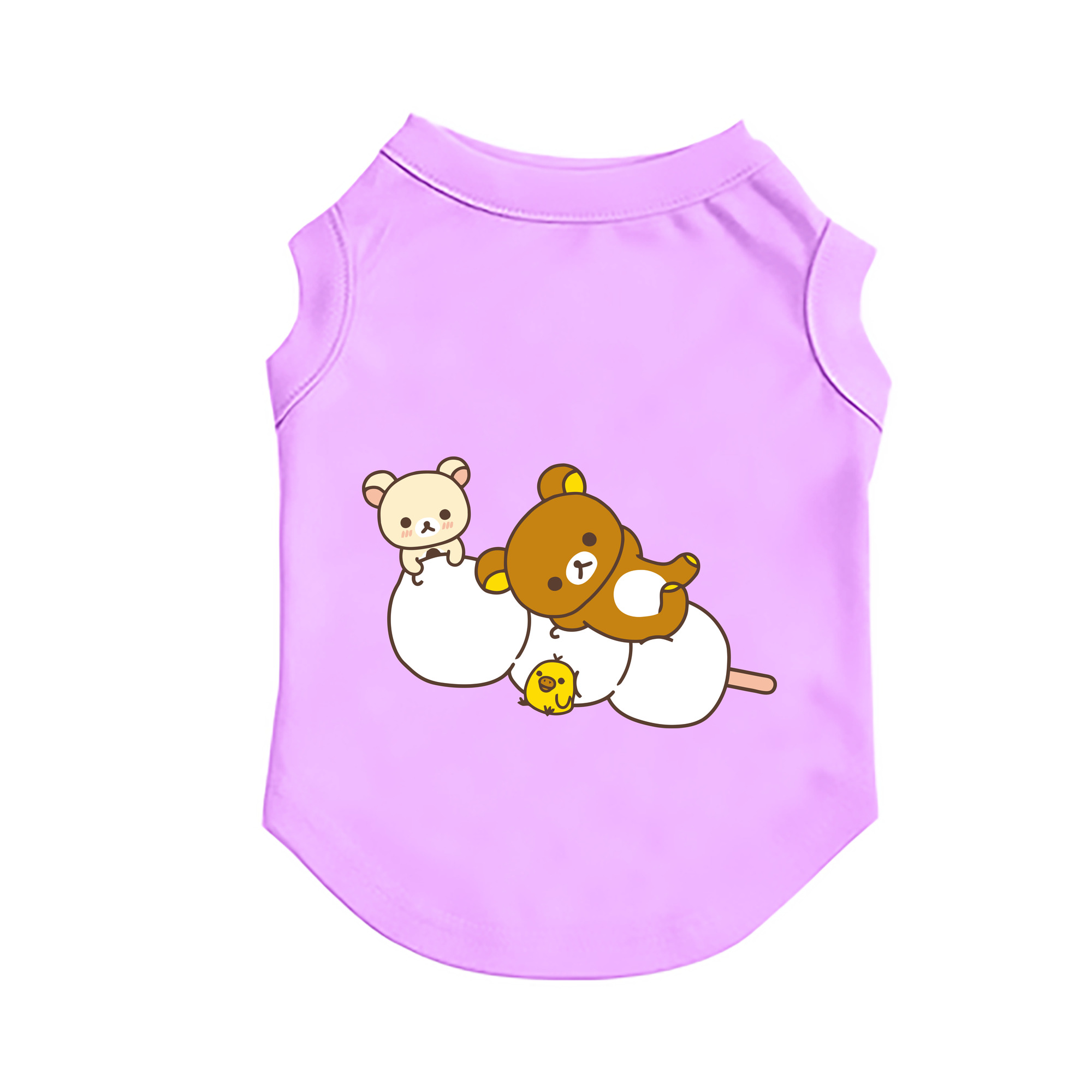 （画像用） リラックマ リラックマ キイロイトリ Rilakkuma Korilakkuma Kiiroitori ペット用ベスト