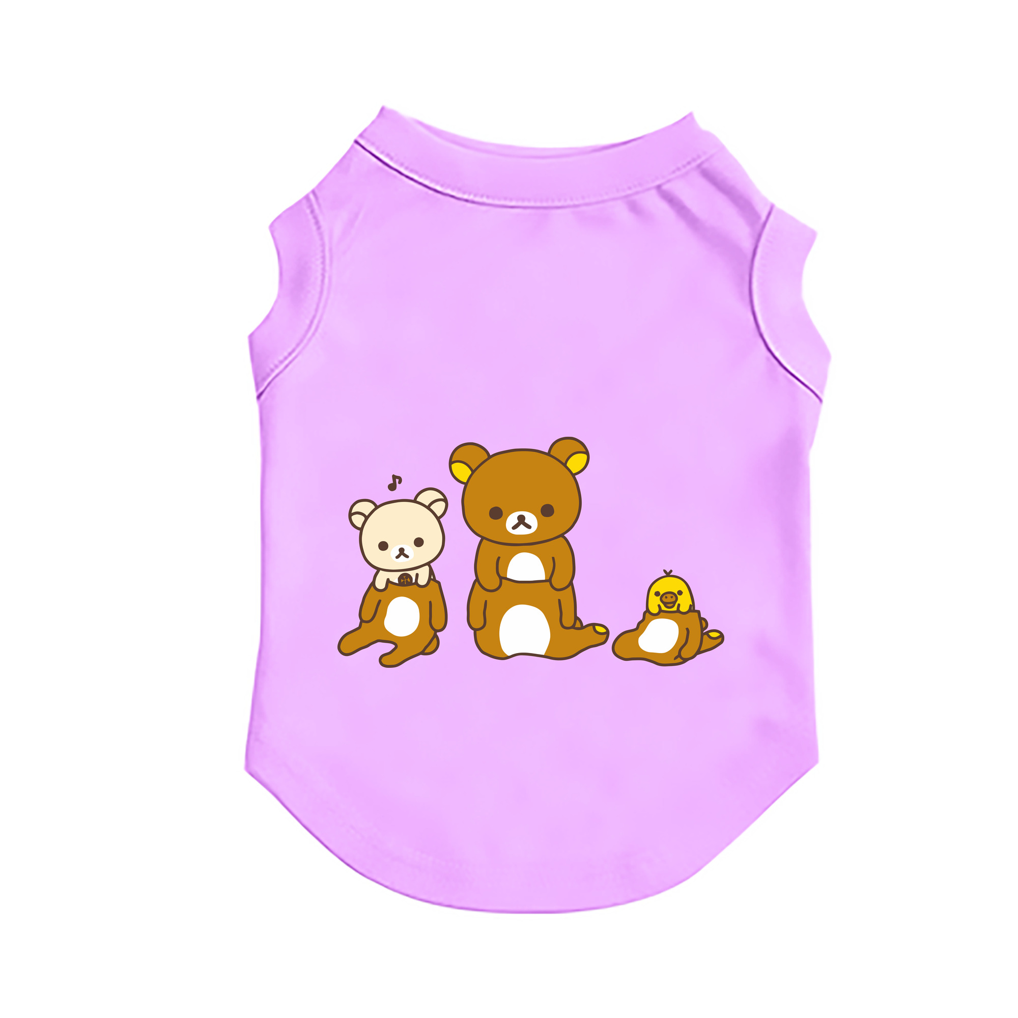 （画像用） リラックマ リラックマ キイロイトリ Rilakkuma Korilakkuma Kiiroitori ペット用ベスト